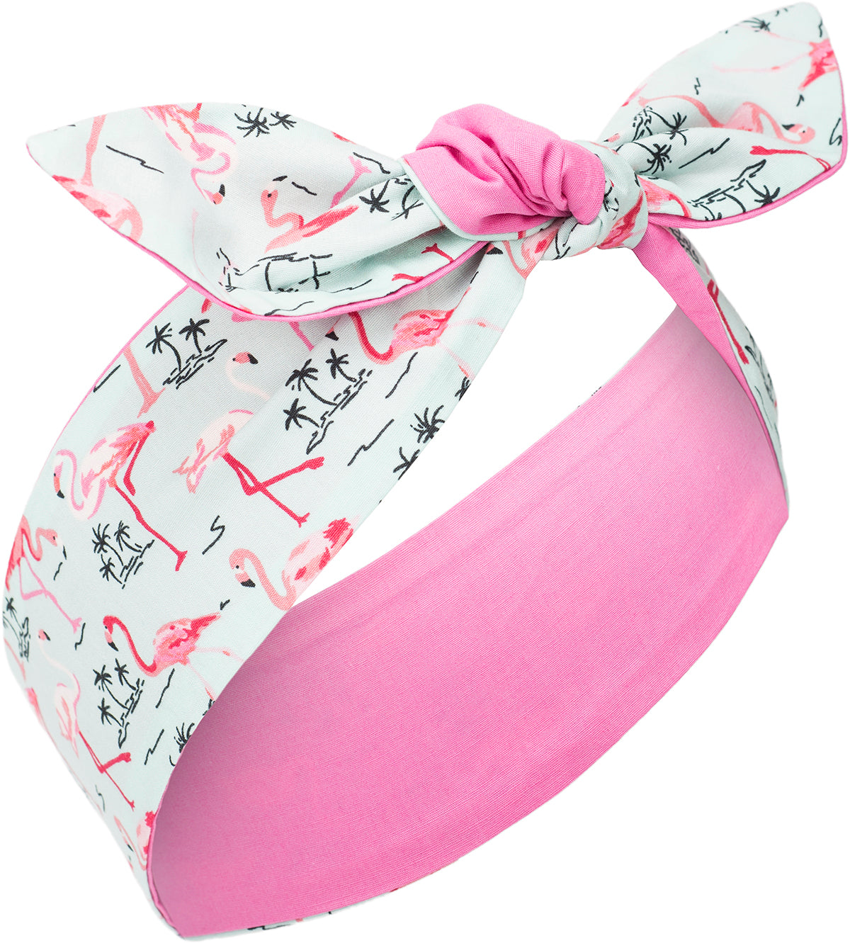 Kuestenluder_CARLENA_Tropical_FLAMINGO_Palm_HAARBAND_Hair_Band-68IJTgd7bWZuf6