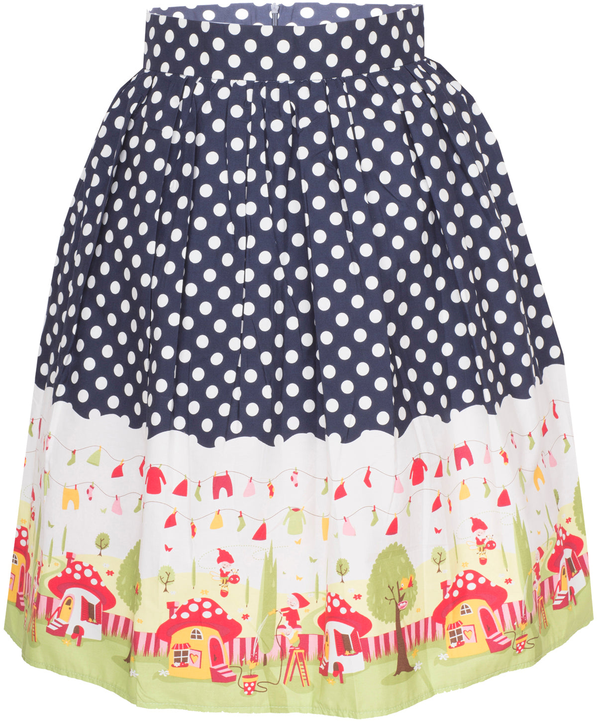 Kuestenluder_CARROL_Fairy_Tales_Polka_Dots_PUNKTE_Vintage_SWING_SKIRT_Rock