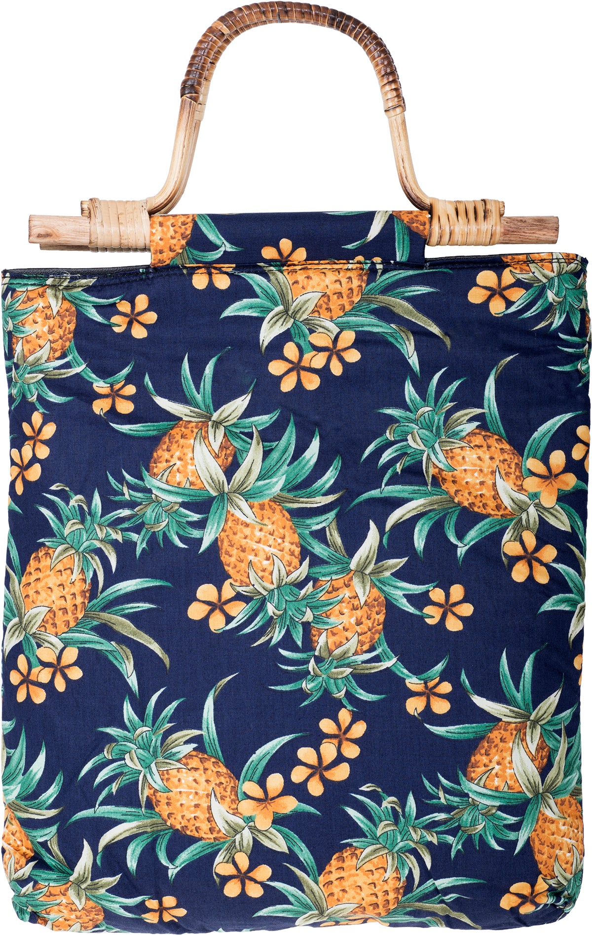 Kuestenluder_CATHLEN_Pineapple_FRANGIPANI_Bambushenkel_HANDTASCHE_blau-1imxhPHhEneuMu