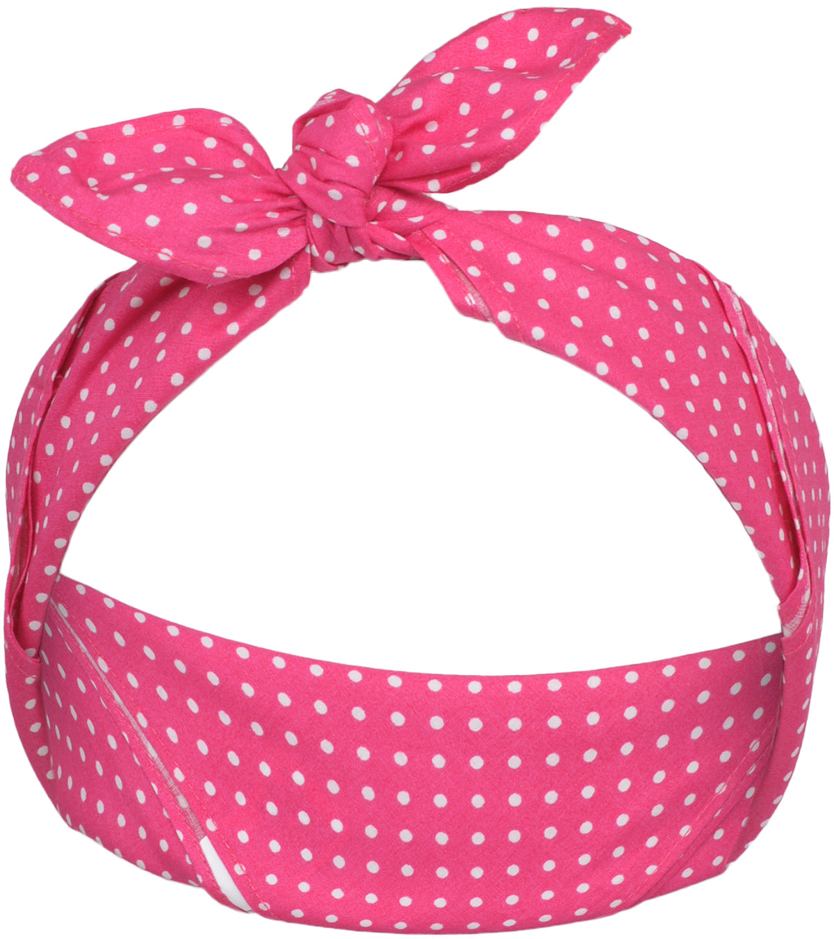 Kuestenluder_CHRISTEL_Small_Polka_Dots_PUNKTE_Pin_Up_Nickituch_BANDANA_pinkVozORvLdQj8WE