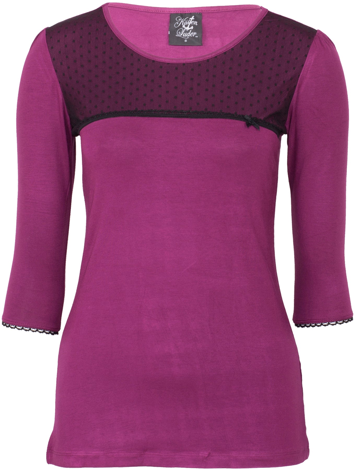 Kuestenluder_CLETA_Vintage_TULLE_Polka_Dots_Nostalgic_Oberteil_SHIRT_-_Aubergine_killer_kirsche1aQzusFpKYAsi