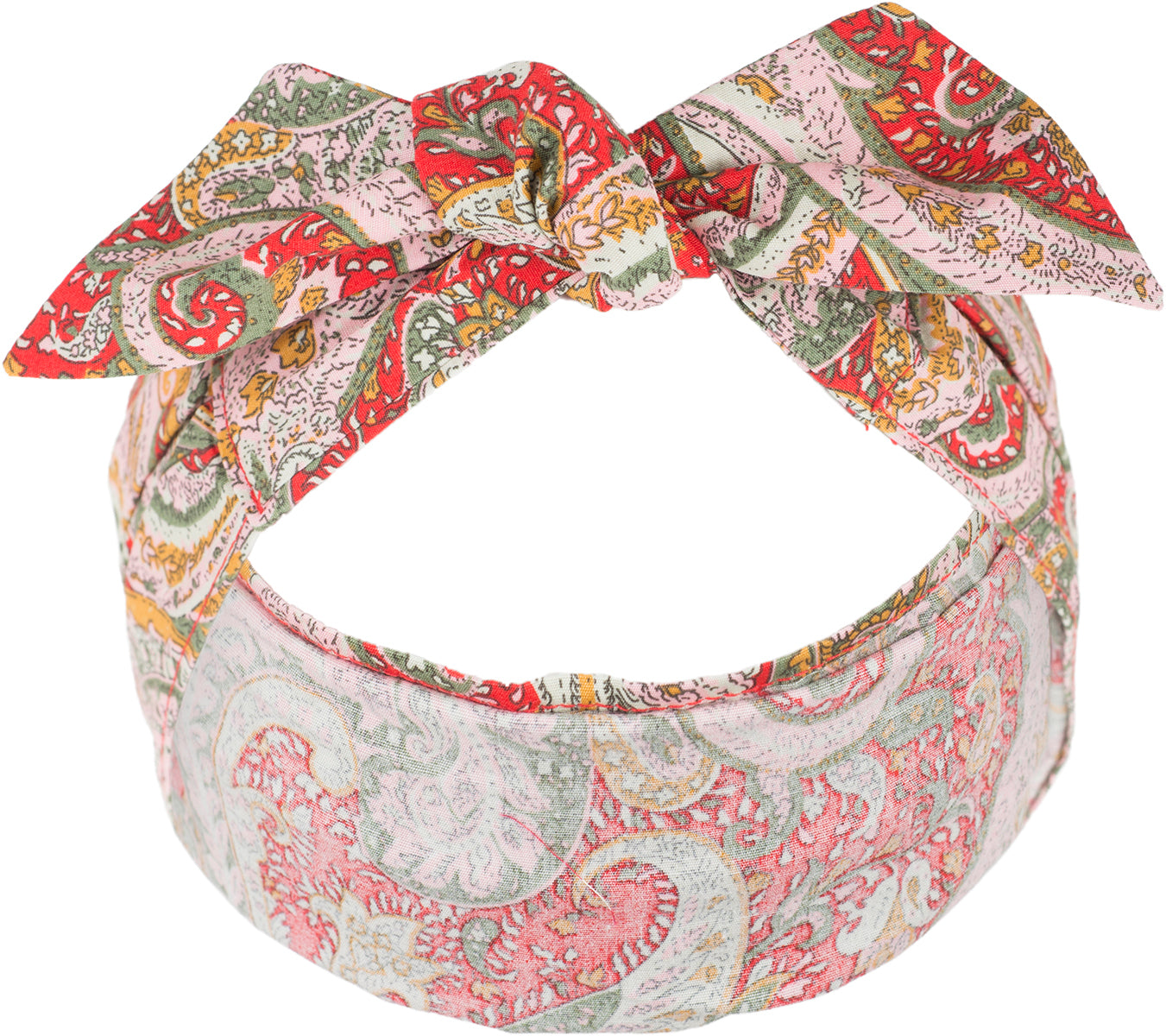 Kuestenluder_DAINE_Vintage_PAISLEY_Classic_50s_Pin_Up_HAARBAND_Headband_rot