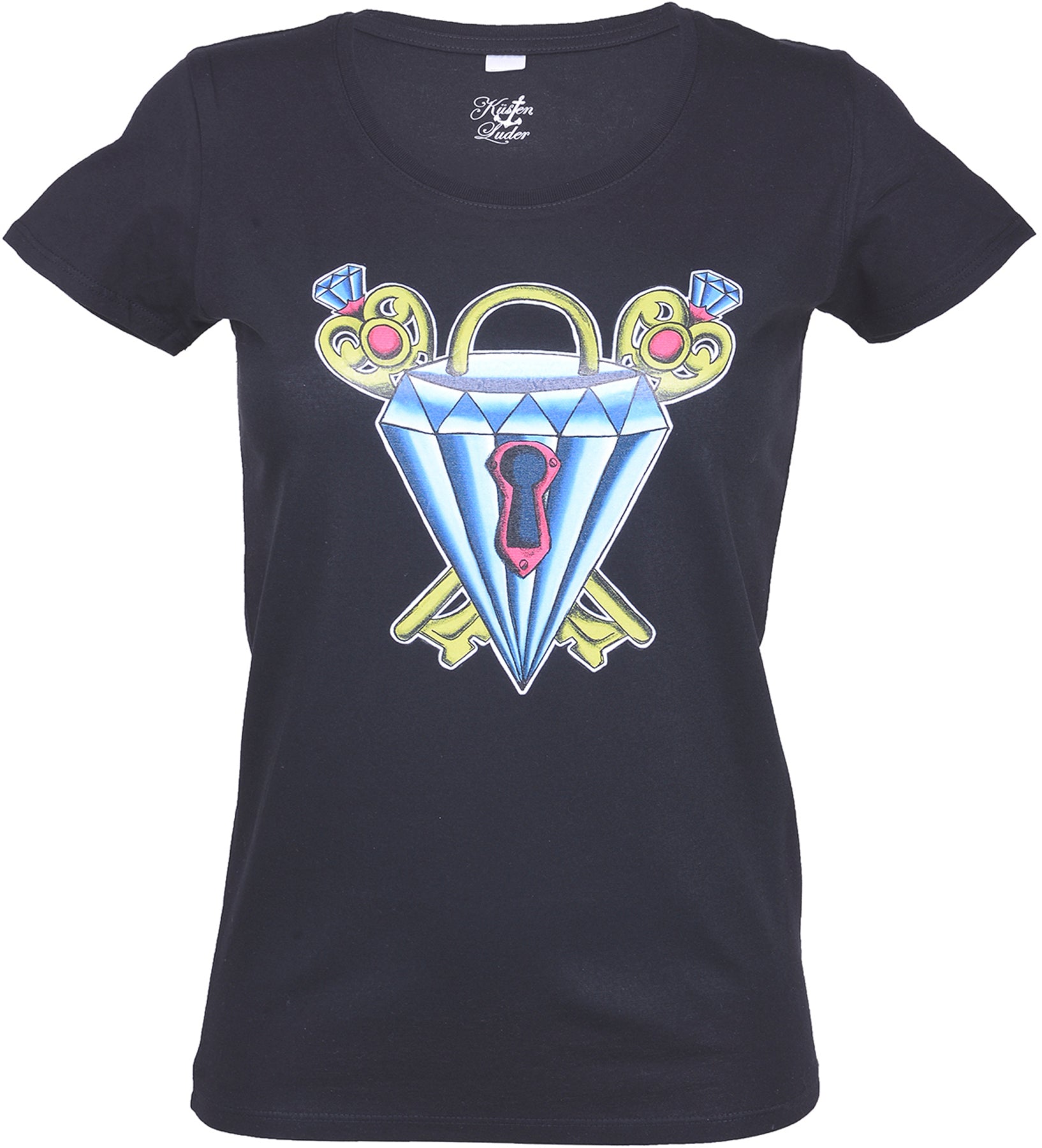 Kuestenluder_DIAMOND_KEYS_Newschool_Motiv_SHIRT_killer_kirscheyltsiHJ2fd6qi