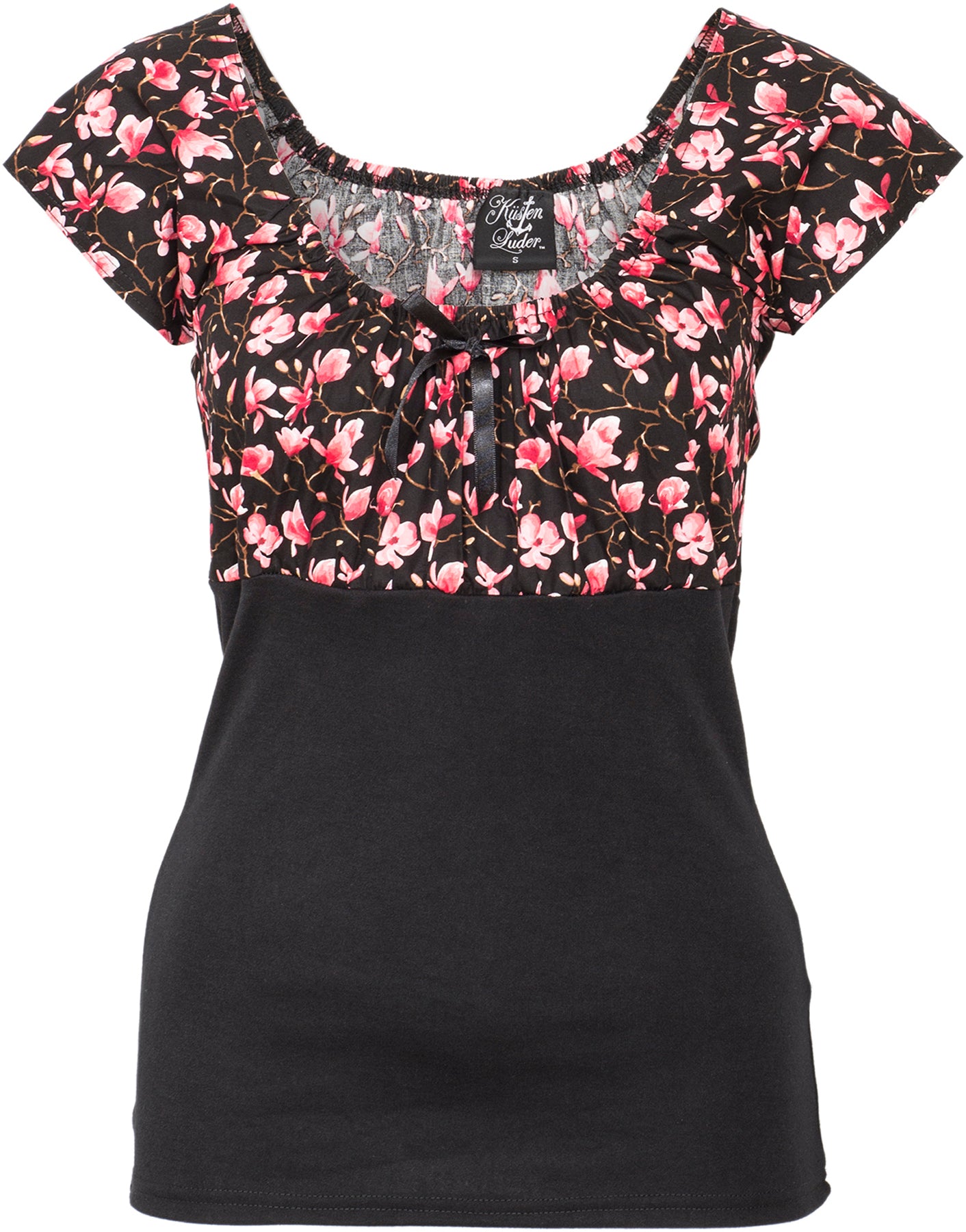 Kuestenluder_DIXIE_Vintage_MAGNOLIA_Blueten_FLOWER_Bow_Bluse_SHIRT_killer_kirsche4pDnO9kocwpnF