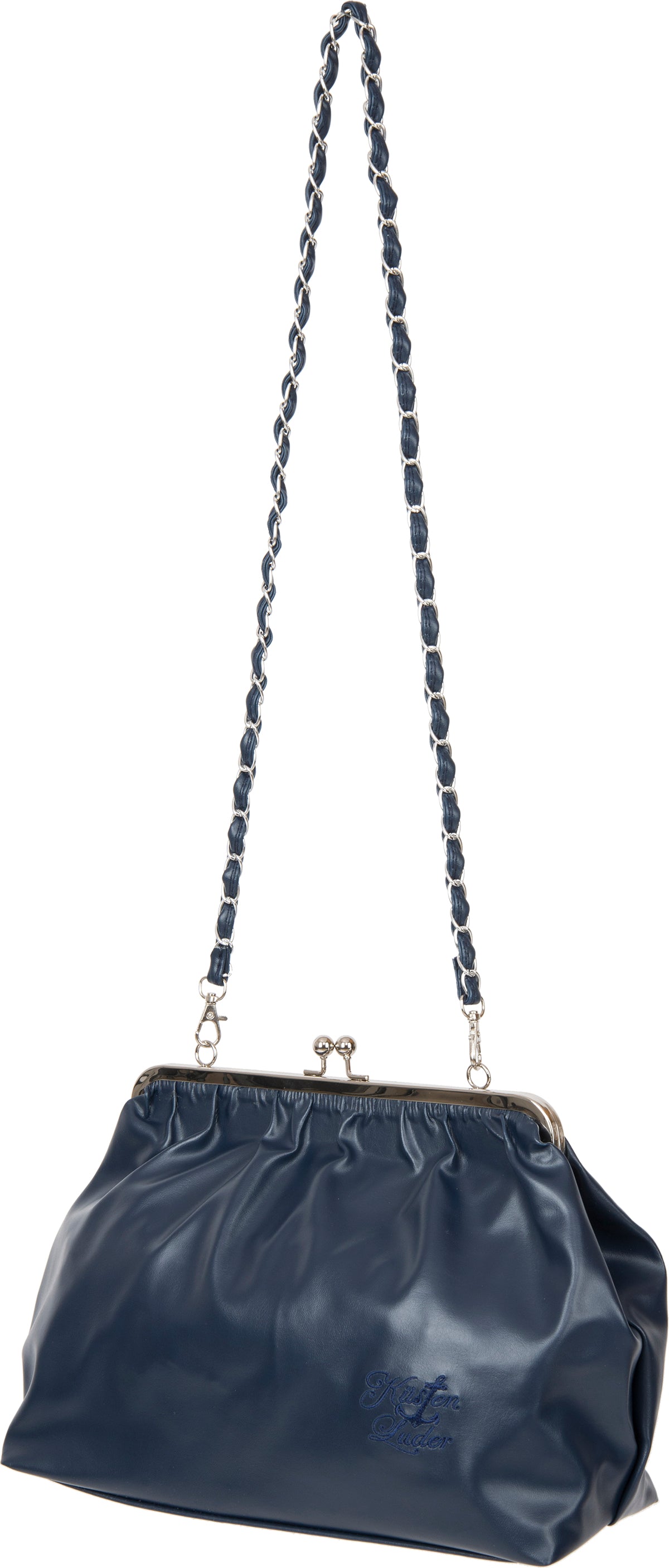 Kuestenluder_DORENA_50s_Kisslock_LOGO_Chain_Vintage_Handtasche_blau-21T14aZYsKYwmB