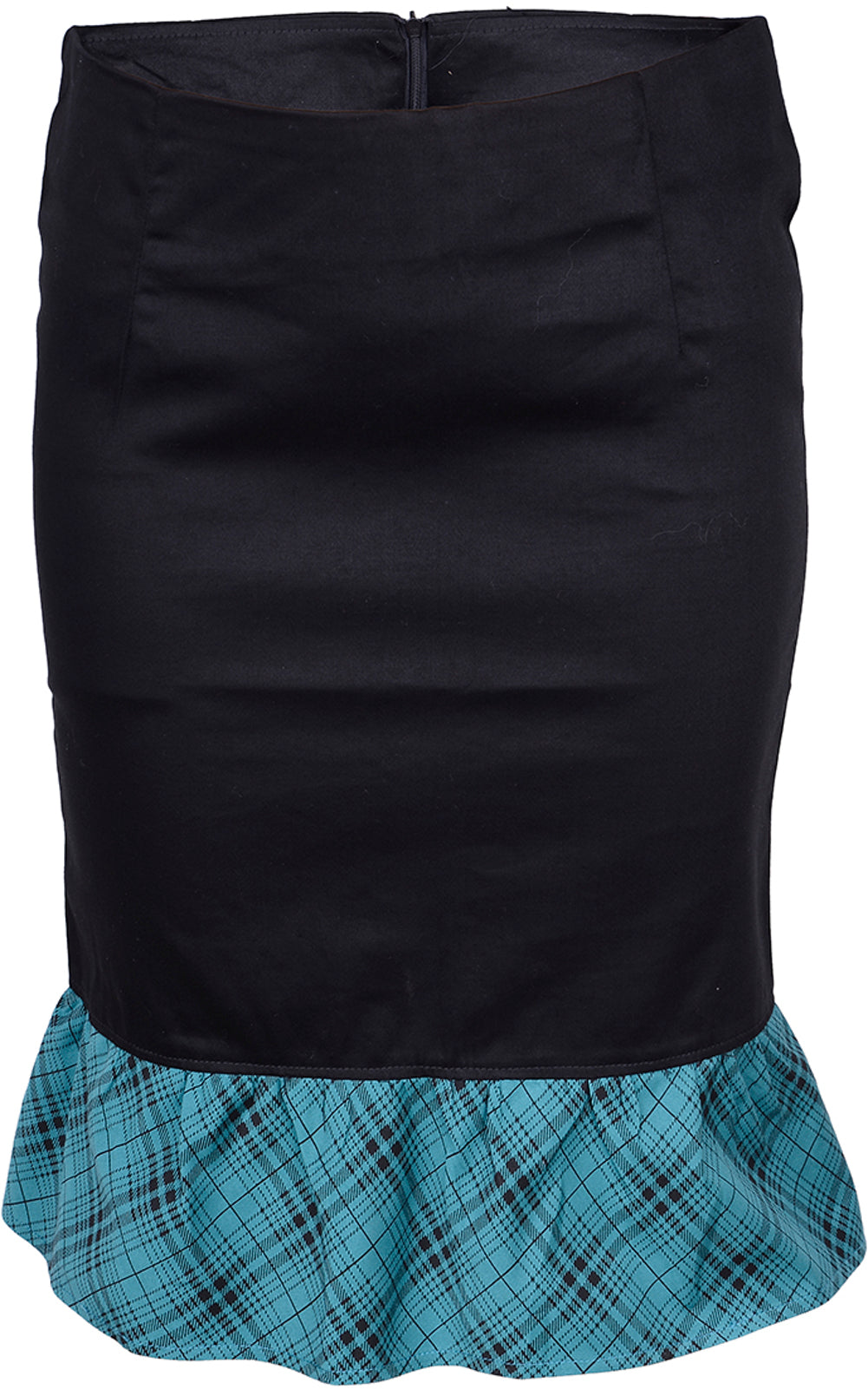 Kuestenluder_DOREY_Karo_RUFFLE_Scot_PENCIL_SKIRT_GruenUErkIas0yvqk8