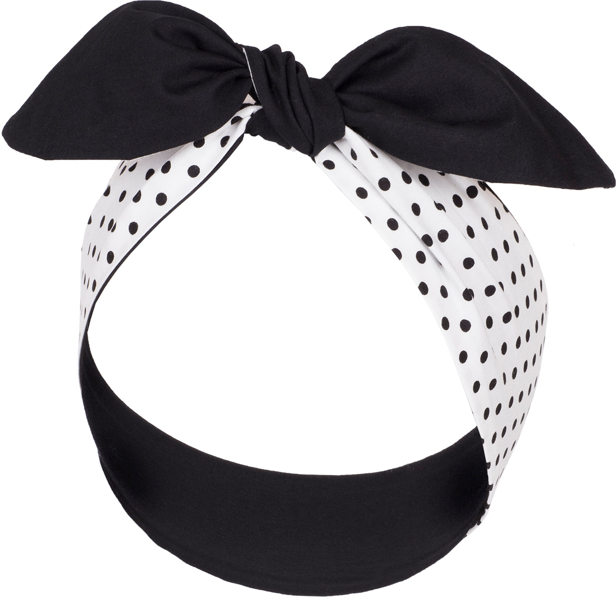 Kuestenluder_ELIANE_Polka_Dot_PUNKTE_Wende_HAARBAND_Hair_Band-1