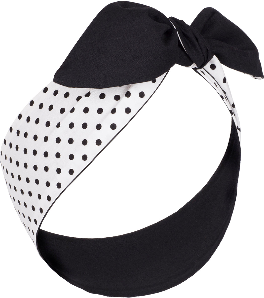 Kuestenluder_ELIANE_Polka_Dot_PUNKTE_Wende_HAARBAND_Hair_Band-2