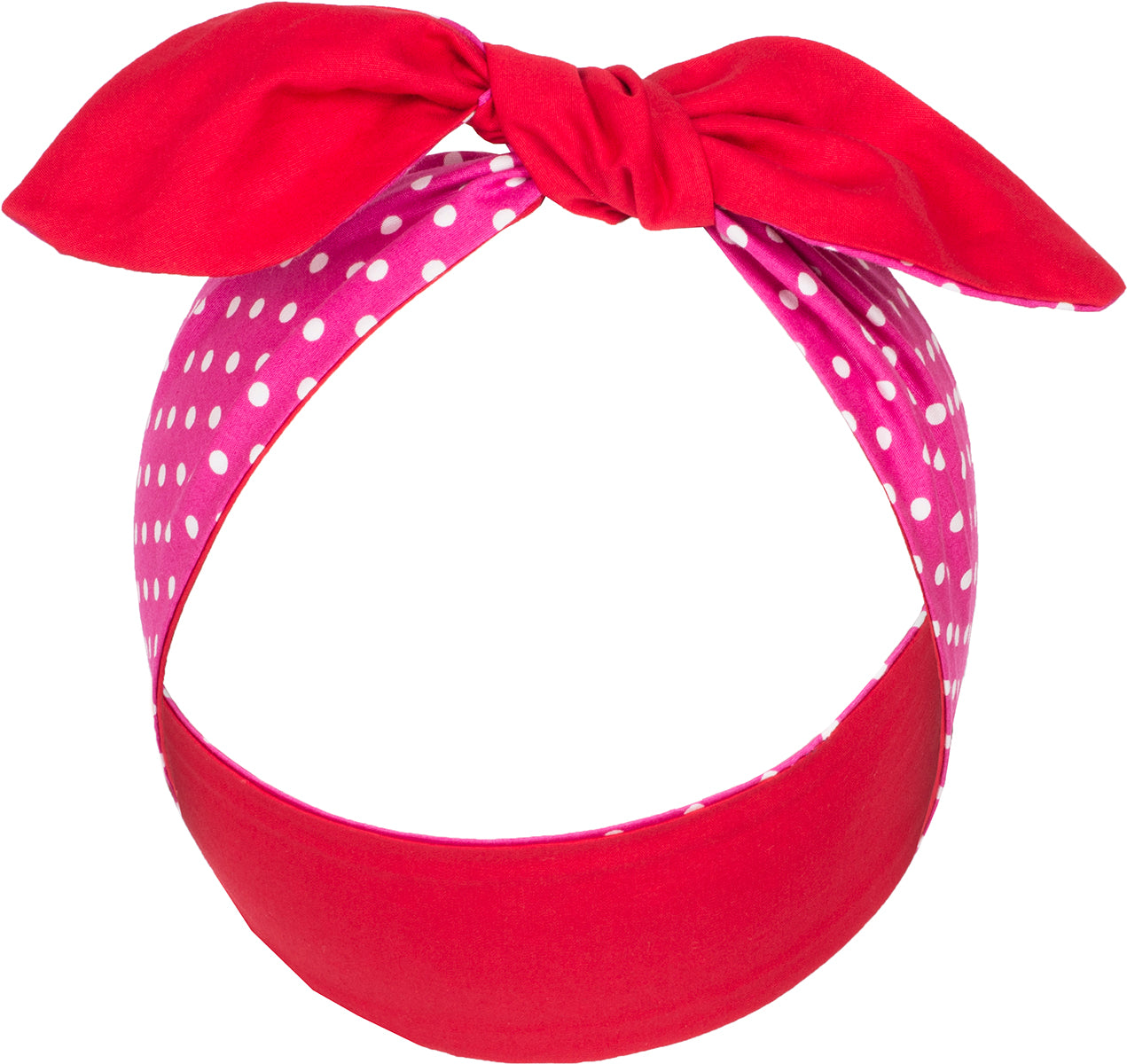 Kuestenluder_ELIANE_Polka_Dot_PUNKTE_Wende_HAARBAND_Hair_Band-5