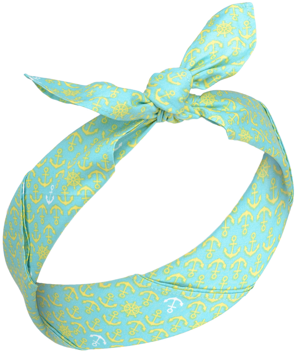 Kuestenluder_EVETTE_Sailor_ANKER_Anchor_Pin_Up_Nickituch_BANDANA_gruen