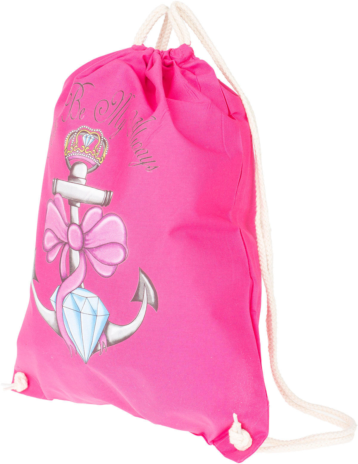Kuestenluder_FOREVER_BE_MY_ALWAYS_Anker_Diamant_Schleife_RUCKSACK_Turnbeutel-3
