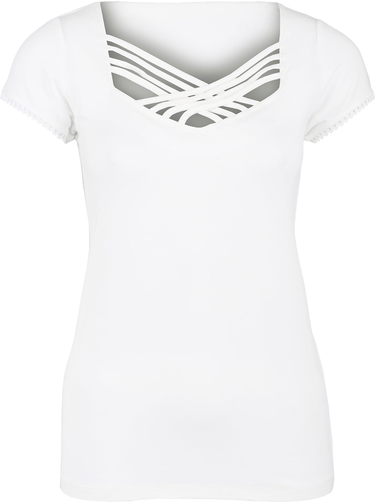 Kuestenluder_GINY_Vintage_PLAIN_Kurzarm_Basic_Oberteil_SHIRT_Cremeweiss-1