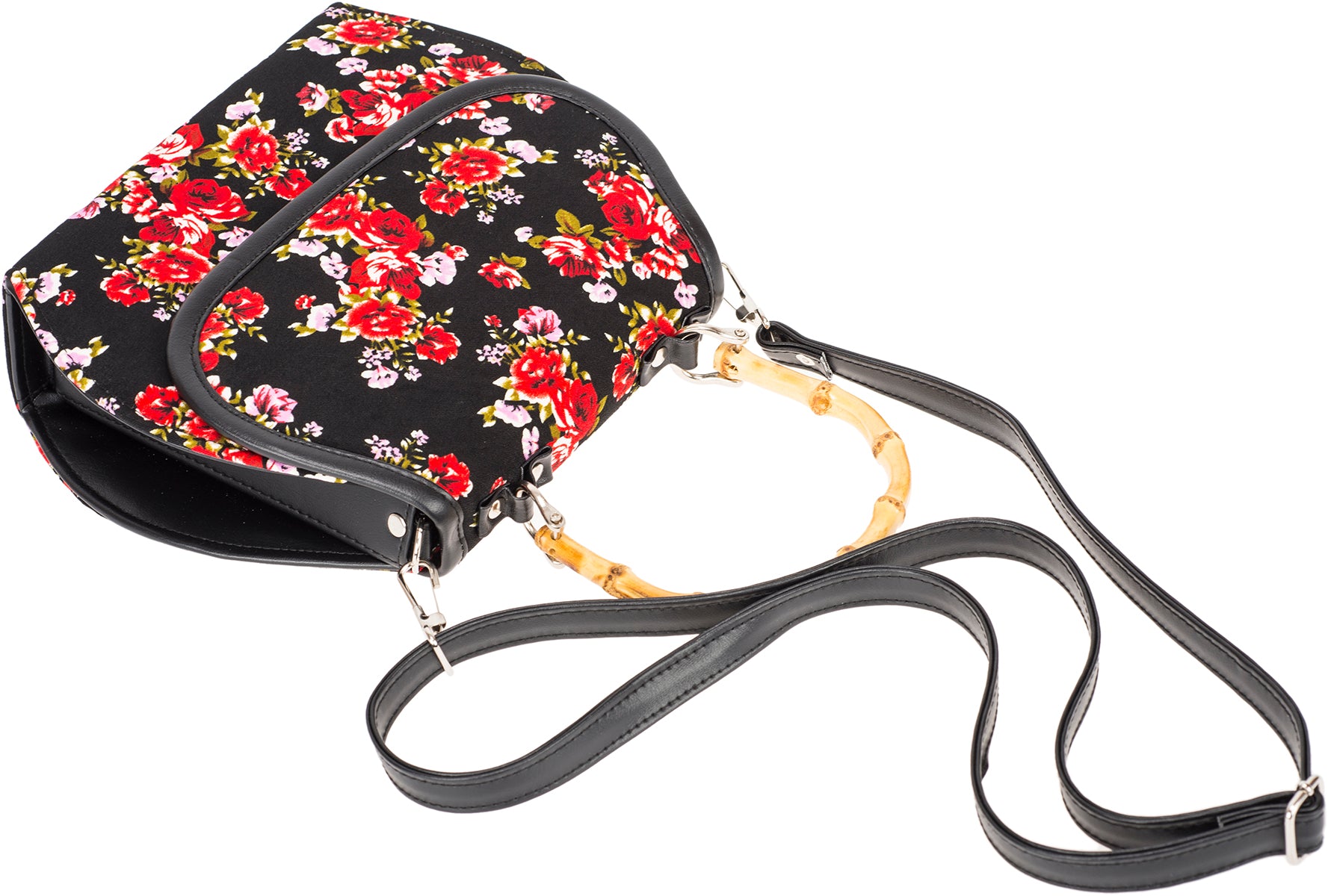 Kuestenluder_GWEN_40s_TIKI_Bambus_BAMBOO_Vintage_ROSE_Floral_TASCHE-57ie8DTODxlXNq