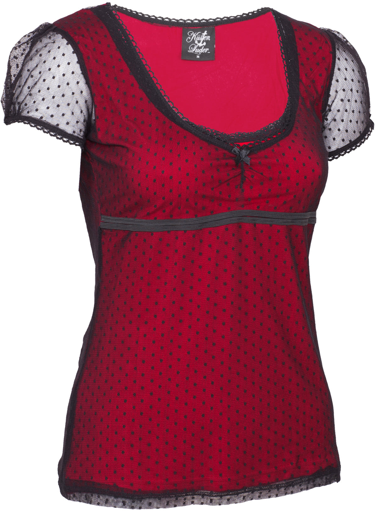 Kuestenluder_HARMONY_Vintage_TULLE_Lace_Polka_Dots_Oberteil_SHIRT_-_Rot-2Tbv8UGfjCR5Tj