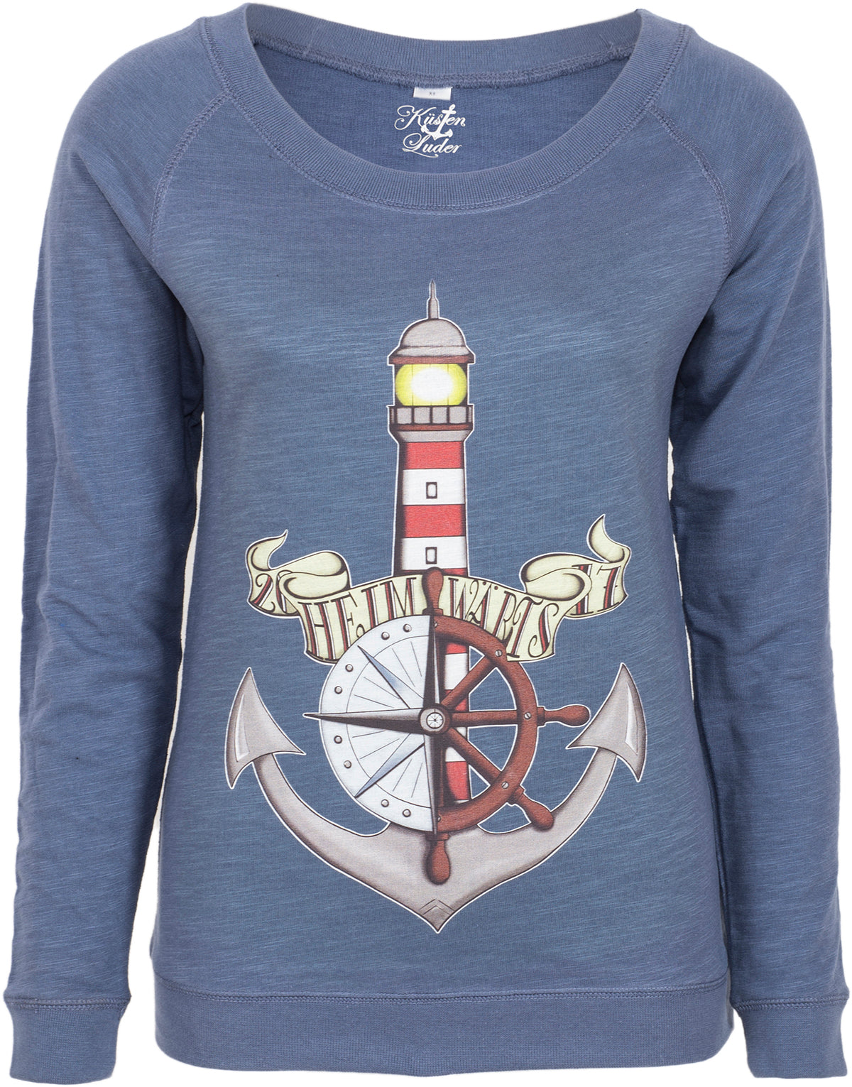 Kuestenluder_HEIMWaeRTS_Anker_LEUCHTTURM_Raglan_Sweat_PULLOVER-1