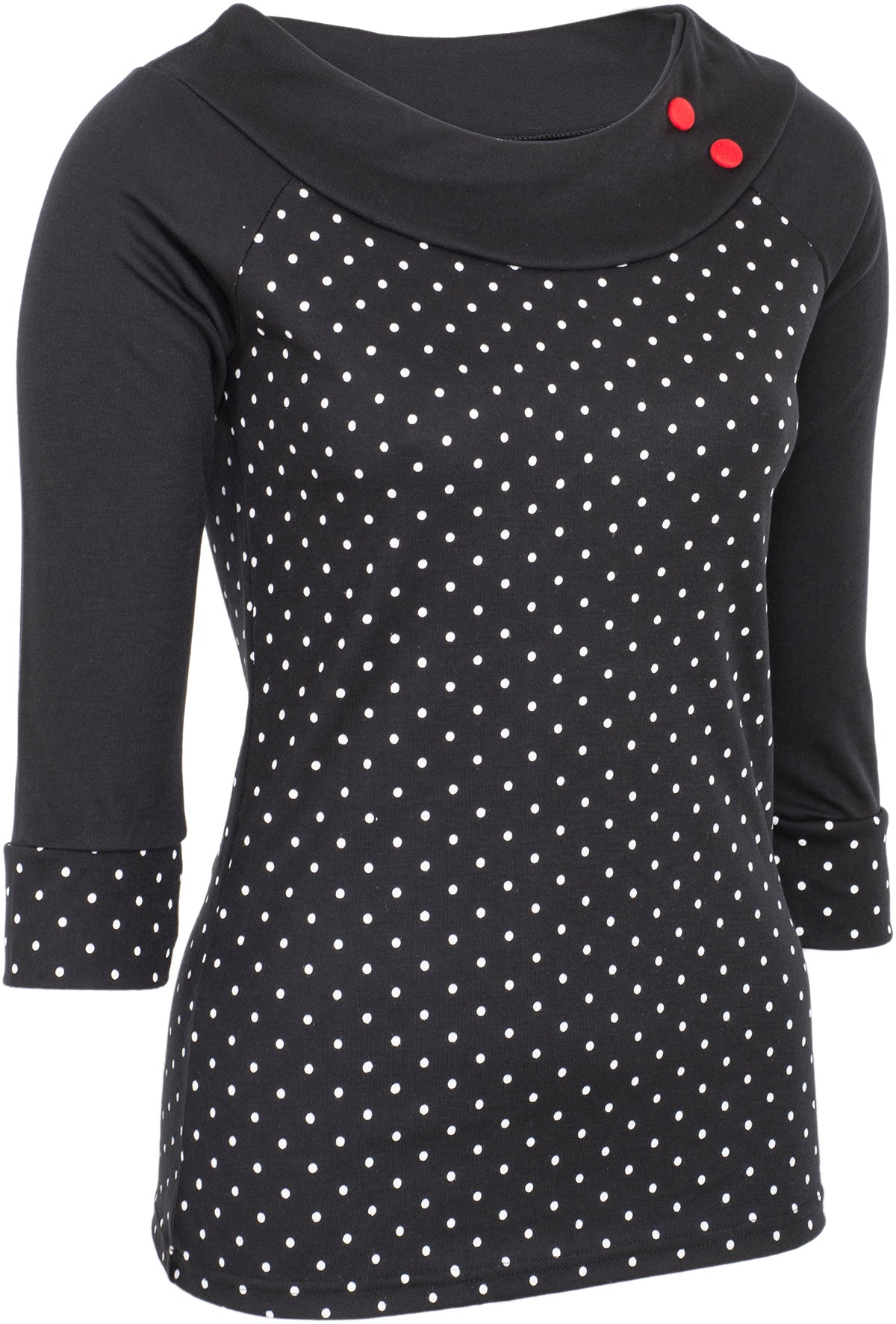 Kuestenluder_HELLA_50s_Polka_Dot_PUNKTE_Carmen_34_Arm_SHIRT_Oberteil-2y5mA2DTadC1Sk