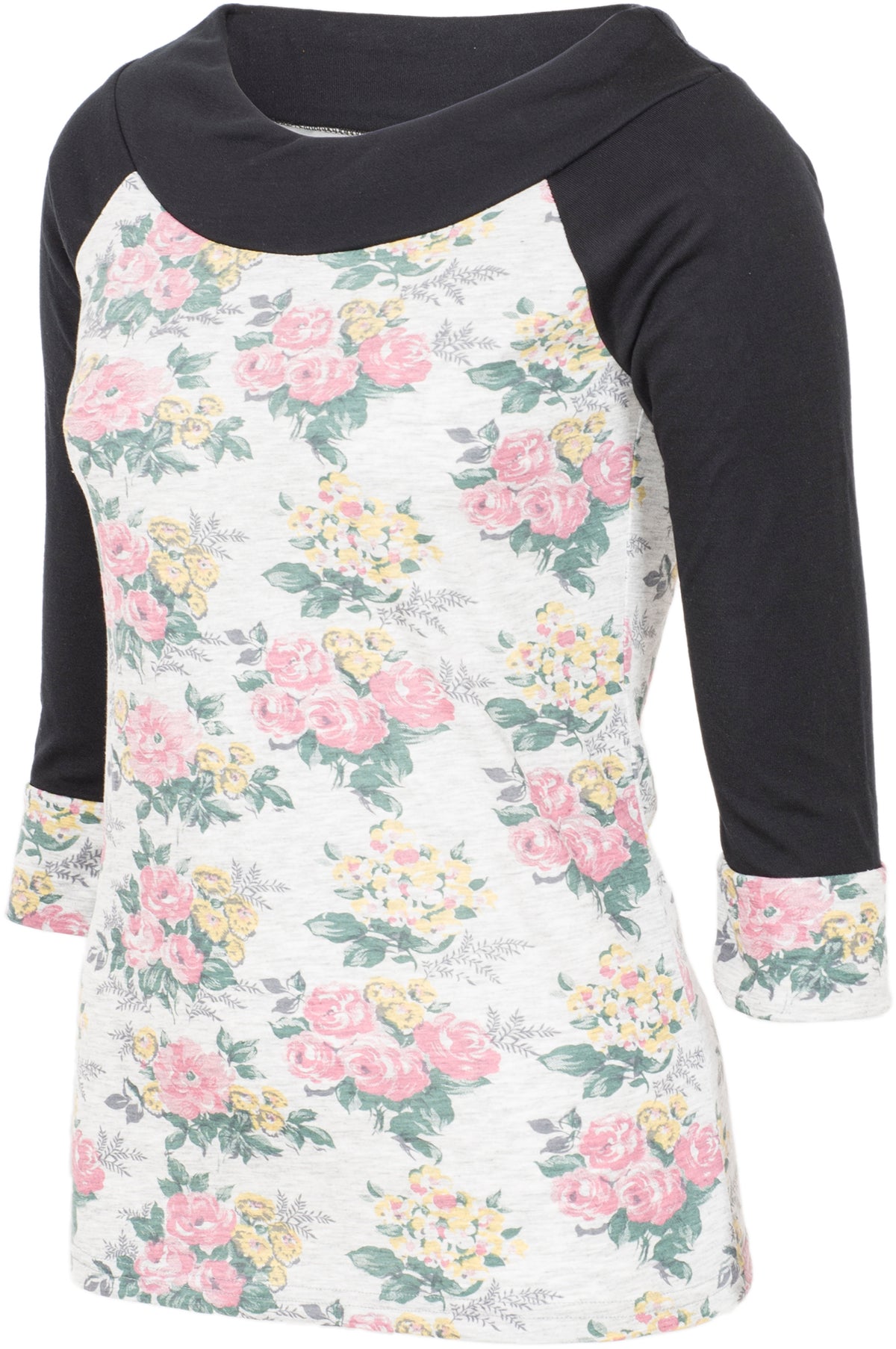 Kuestenluder_HELLA_50s_Vintage_FLORAL_Flower_Carmen_34_Arm_SHIRT_Oberteil-3