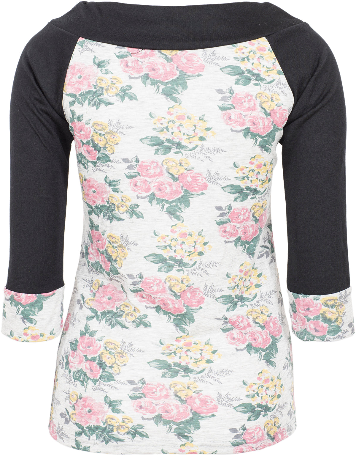 Kuestenluder_HELLA_50s_Vintage_FLORAL_Flower_Carmen_34_Arm_SHIRT_Oberteil-4