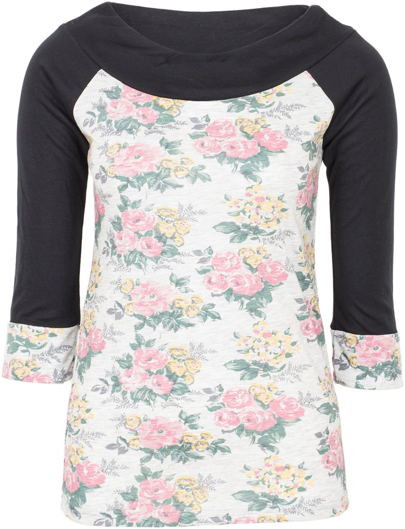 Kuestenluder_HELLA_50s_Vintage_FLORAL_Flower_Carmen_dreiviertel_Arm_SHIRT_Oberteil_killer_kirscheCjH7rl6RPCcnH
