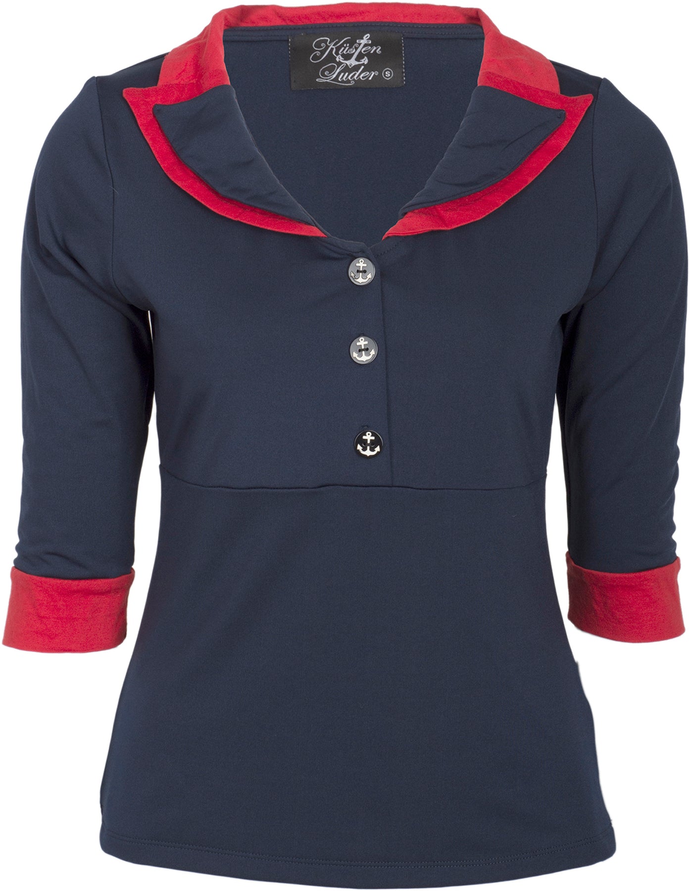 Kuestenluder_HILMA_Pin_Up_SAILOR_Collar_Anchor_Nautical_dreiviertel_Arm_SHIRT_killer_kirschelypu8JwFZ1lmU