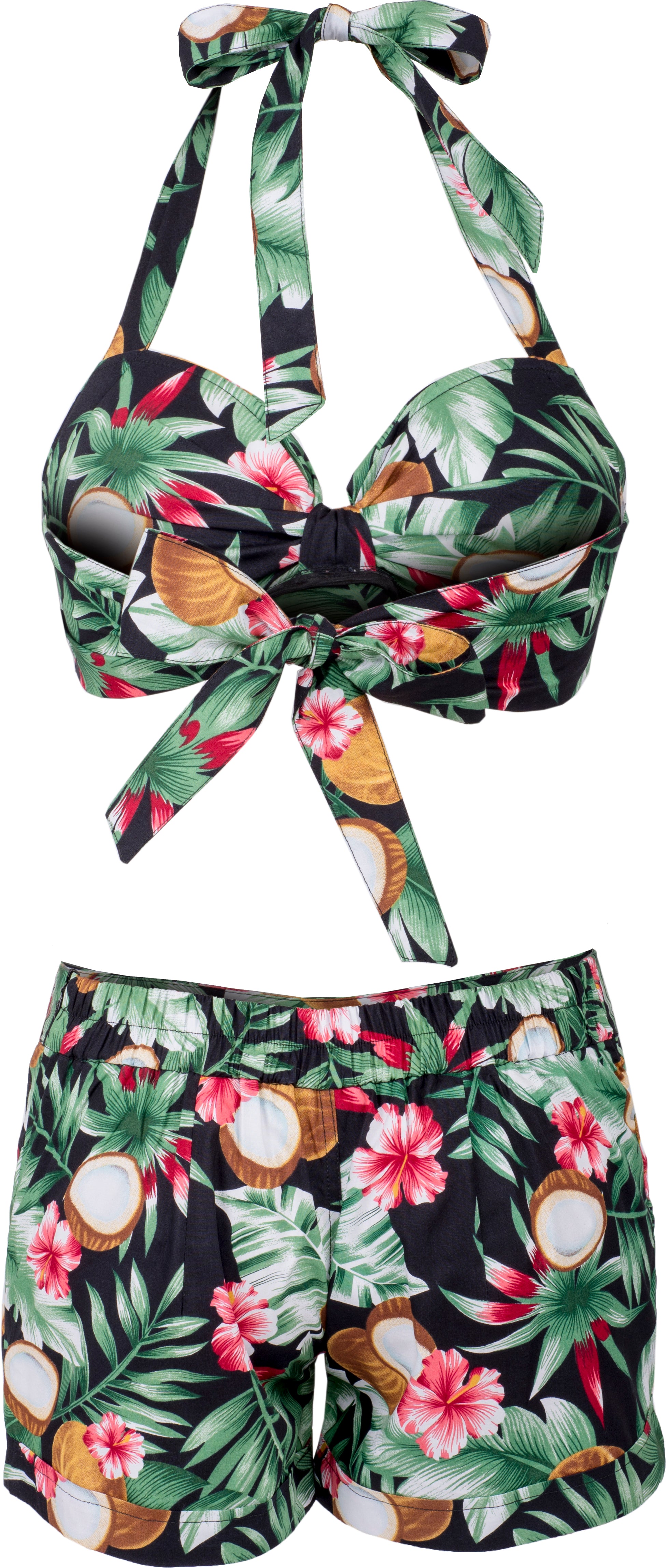 Kuestenluder_JULA_Tropical_COCONUT_Hibiskus_REPRO_BIKINI_Set_Schwarz-4