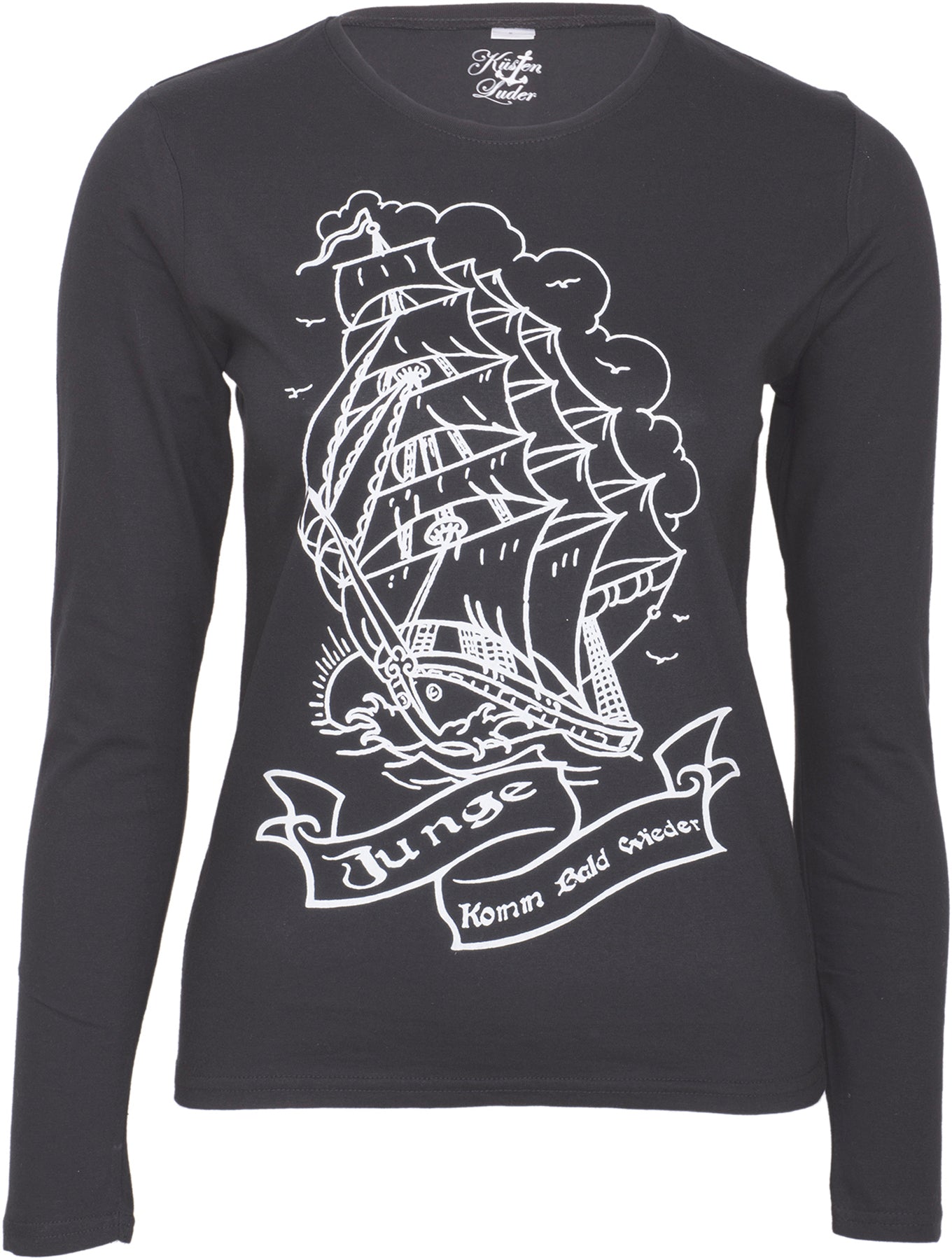 Kuestenluder_JUNGE_KOMM_BALD_WIEDER_Sailor_LONGSLEEVE_killer_kirsche