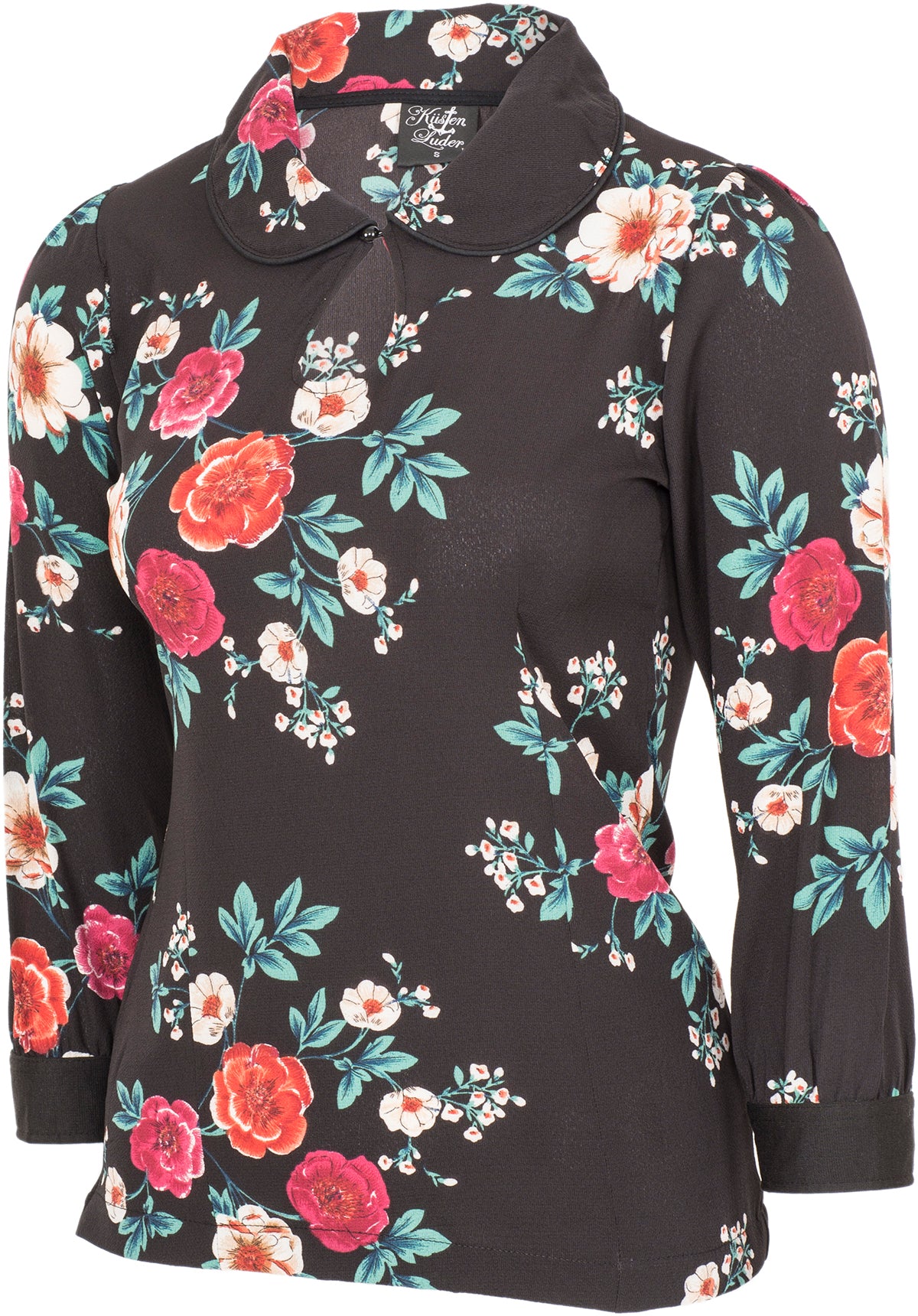 Kuestenluder_JUTTA_Vintage_50s_FLORAL_Flower_Blumen_BLUSE_Oberteil-3M4LEE0lXc8BWF