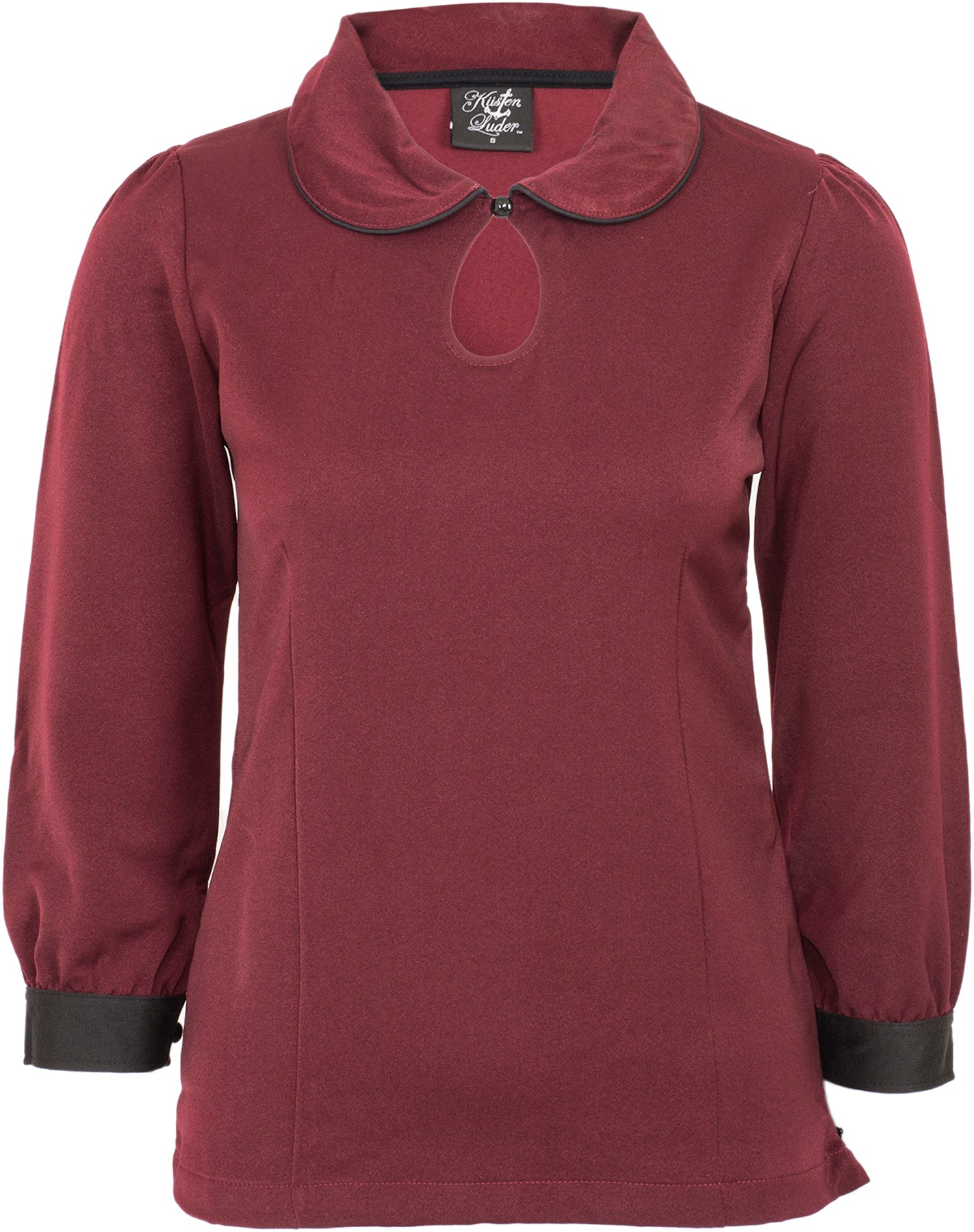 Kuestenluder_JUTTA_Vintage_50s_PETER_PAN_Retro_BLUSE_Oberteil_killer_kirsche0afTBafjcn0ij