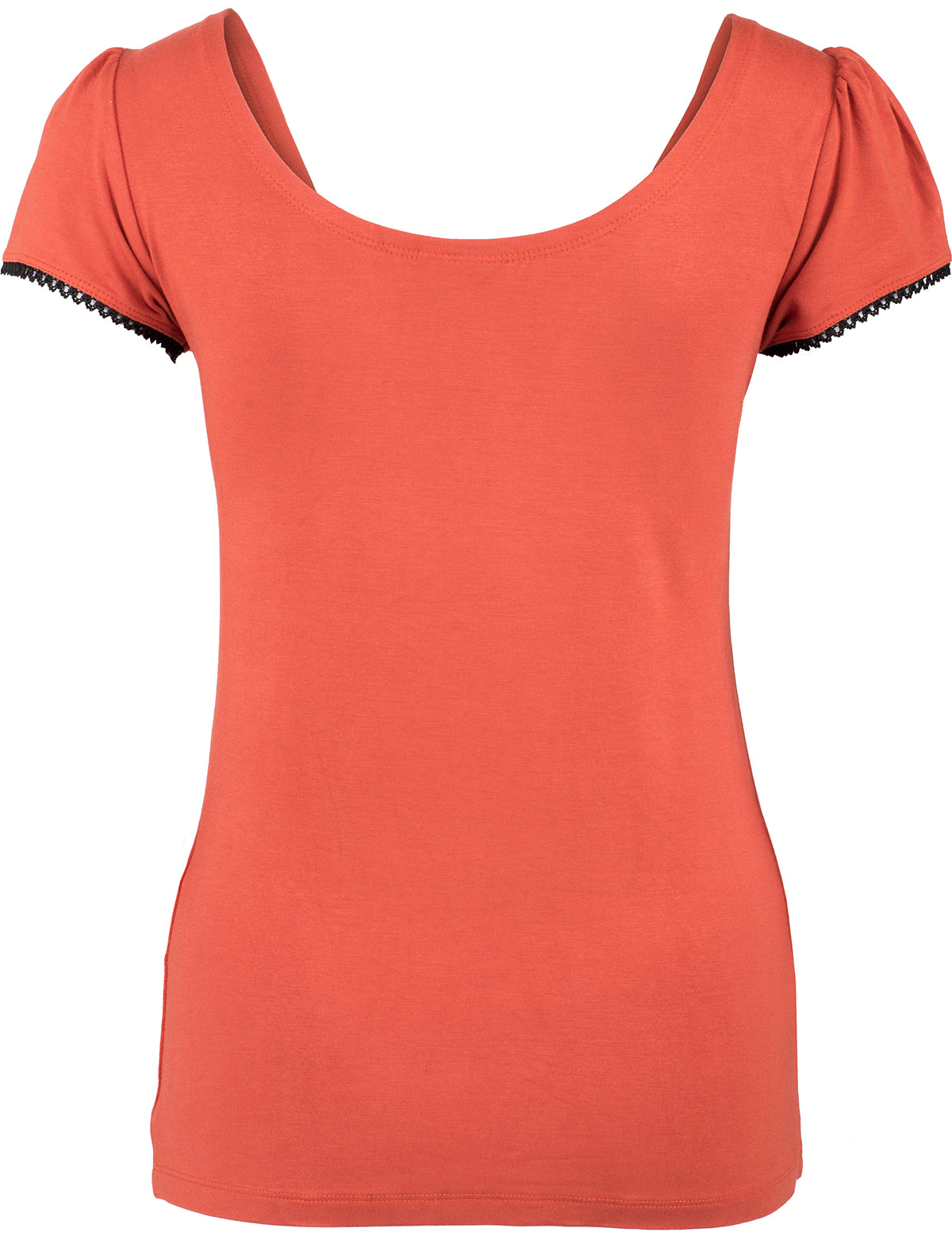 Kuestenluder_Jija_Vintage_PLAIN_Gathered_Kurzarm_Oberteil_SHIRT_Orange-40miPNkIY5wMys