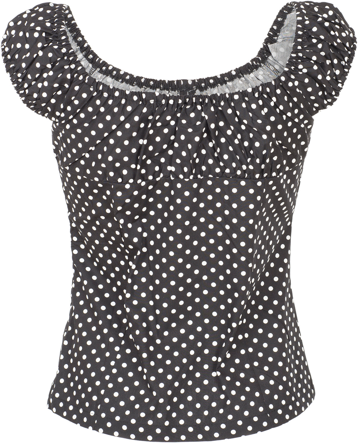 Kuestenluder_KAIJA_Vintage_POLKA_DOT_Punkte_Peephole_Oberteil_BLUSENSHIRT-4