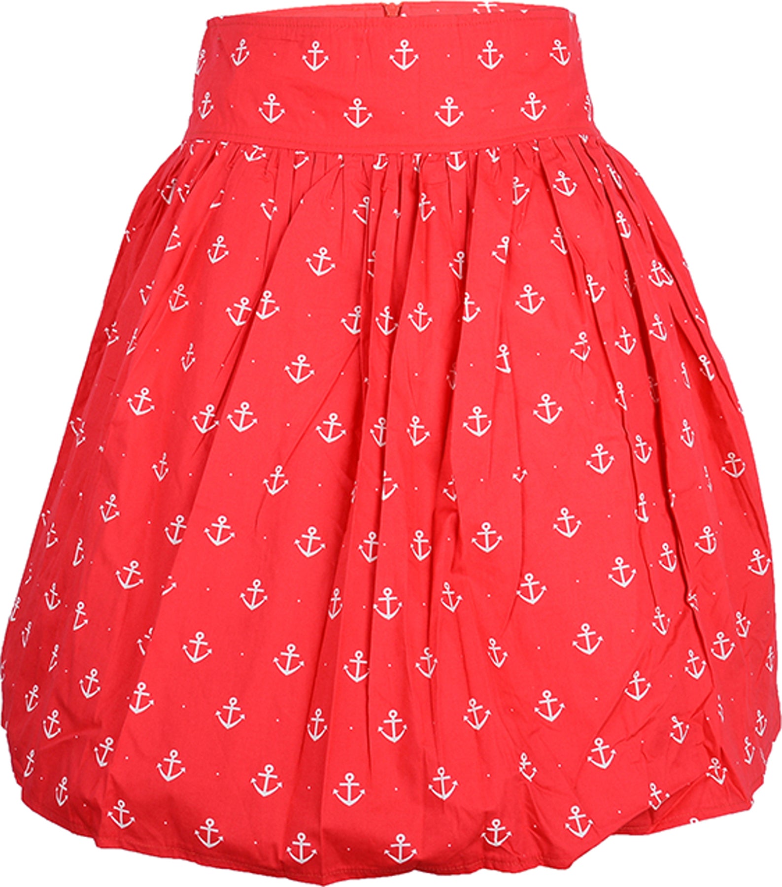 Kuestenluder_KAILEE_Anker_Sailor_ANCHOR_Swing_SKIRT_Rock_-_Rot_killer_kirscheDGeeZYDRnrrw6