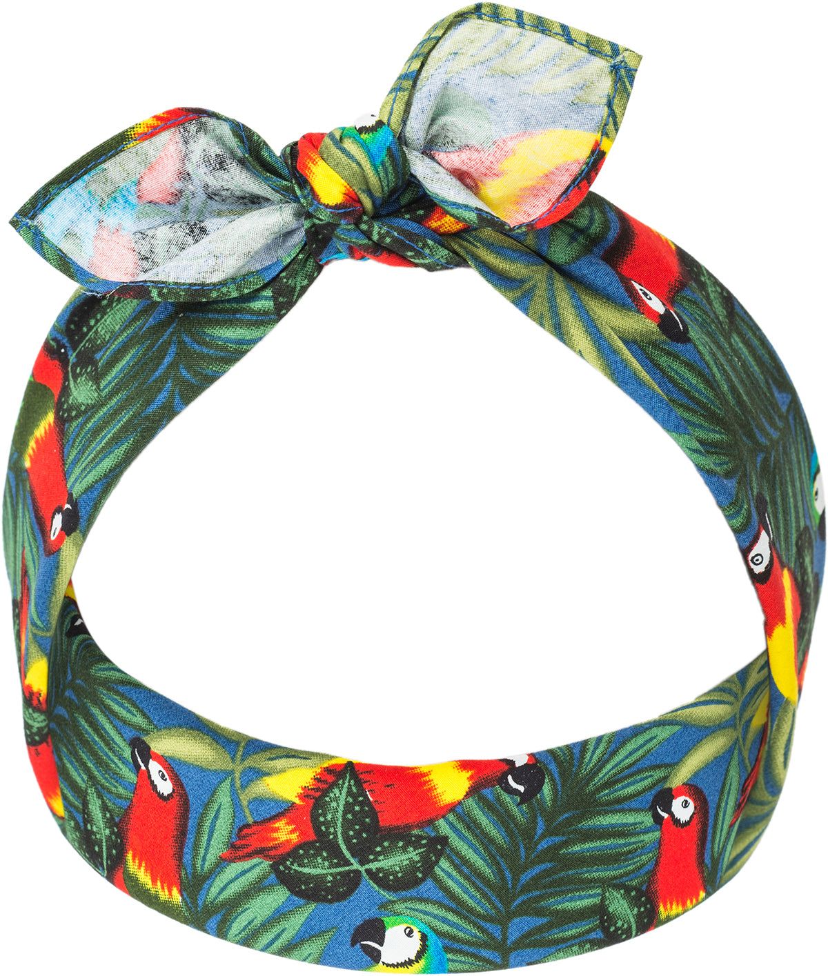 Kuestenluder_KALEA_Tropical_Palm_Leaf_PARROT_Papagaien_Nickituch_BANDANA-1