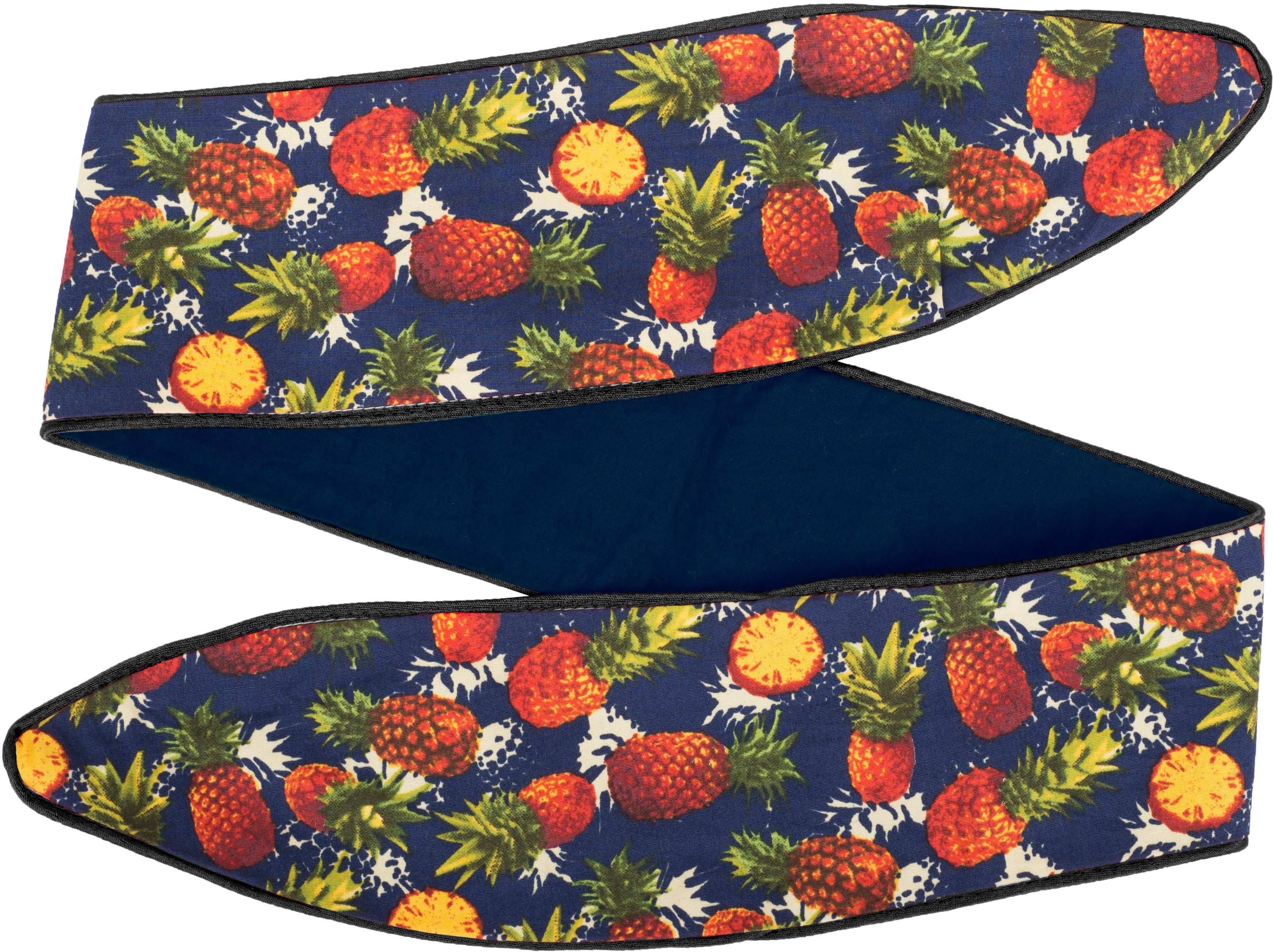 Kuestenluder_KARIMA_Pineapple_ANANAS_Plain_Paspel_HAARBAND_Hair_Band-4