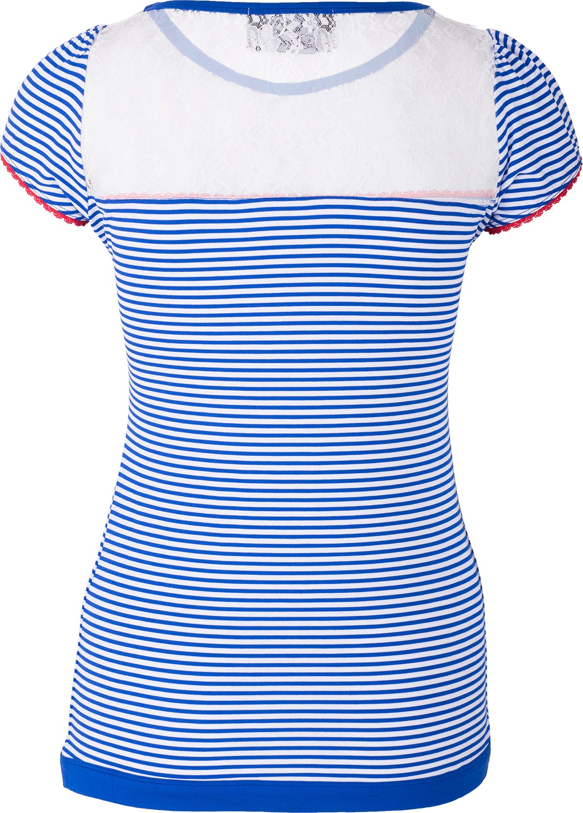 Kuestenluder_KATESA_Streifen_Striped_FLORAL_LACE_50s_Kurzarm_SHIRT_Blau-4SyTByzTJH1FVl