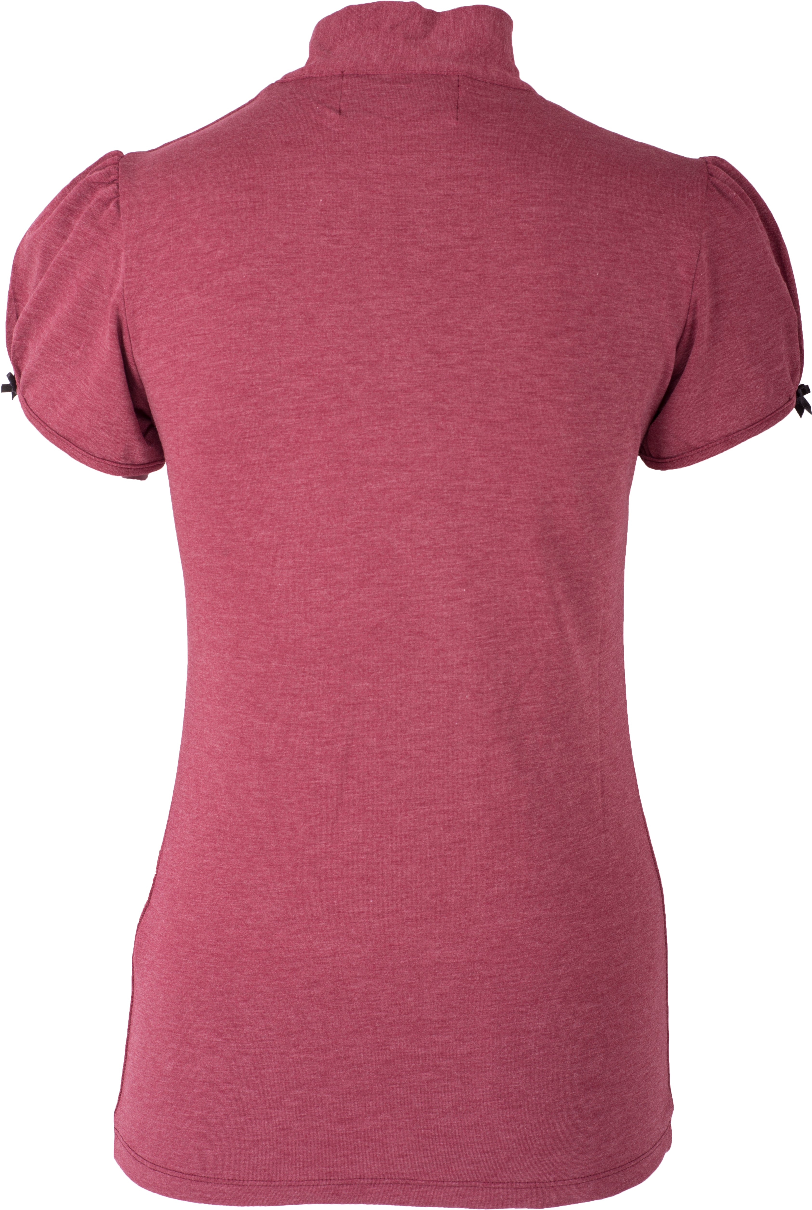 Kuestenluder_KENZIE_Vintage_BOW_Schleife_Kurzarm_SCHLUPPENSHIRT_Beere-4