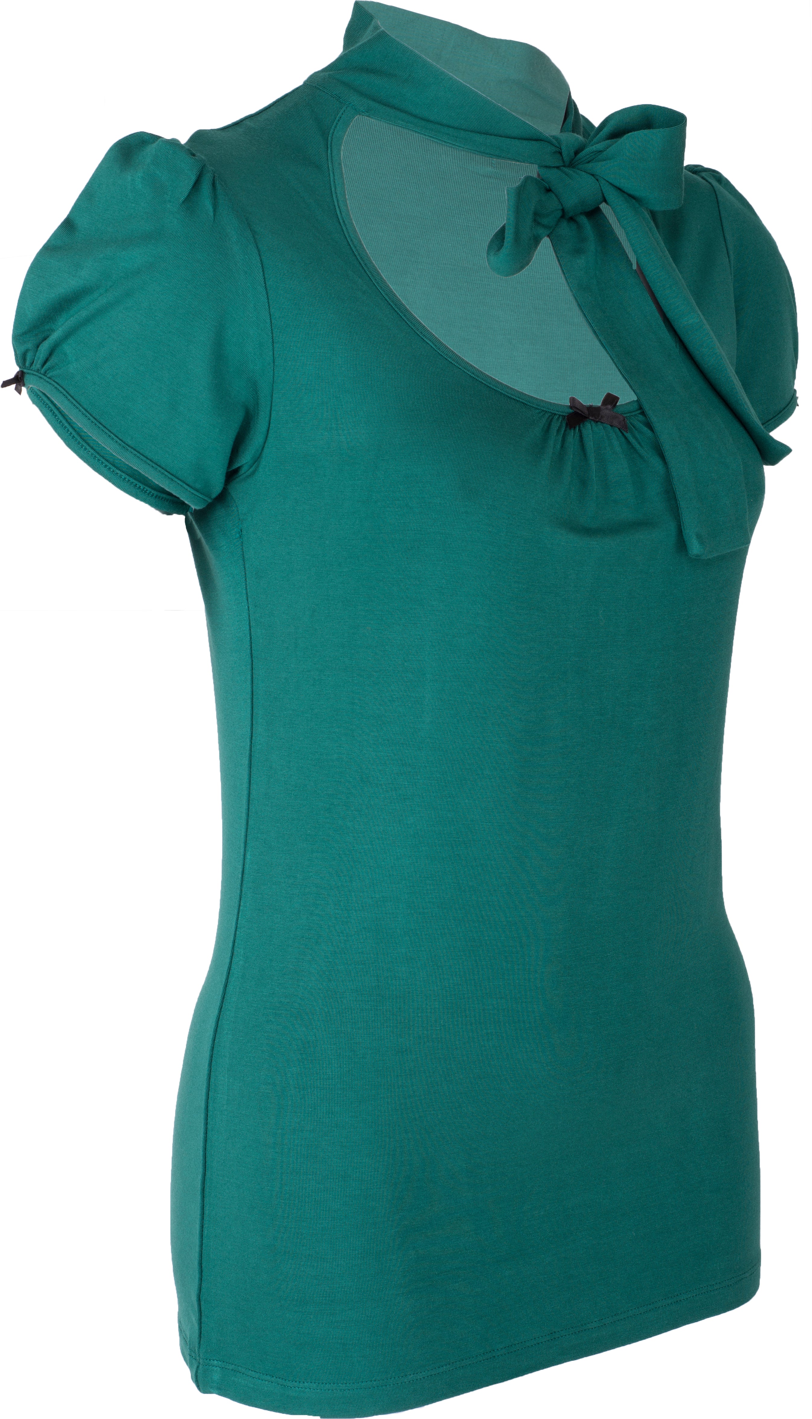 Kuestenluder_KENZIE_Vintage_BOW_Schleife_Kurzarm_SCHLUPPENSHIRT_Gruen-3LR70qPVKNPZv5