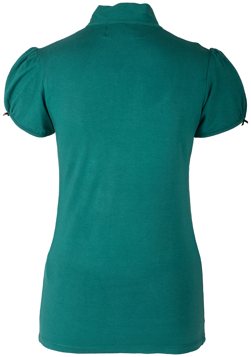 Kuestenluder_KENZIE_Vintage_BOW_Schleife_Kurzarm_SCHLUPPENSHIRT_Gruen-4trdduMHL4c3SO