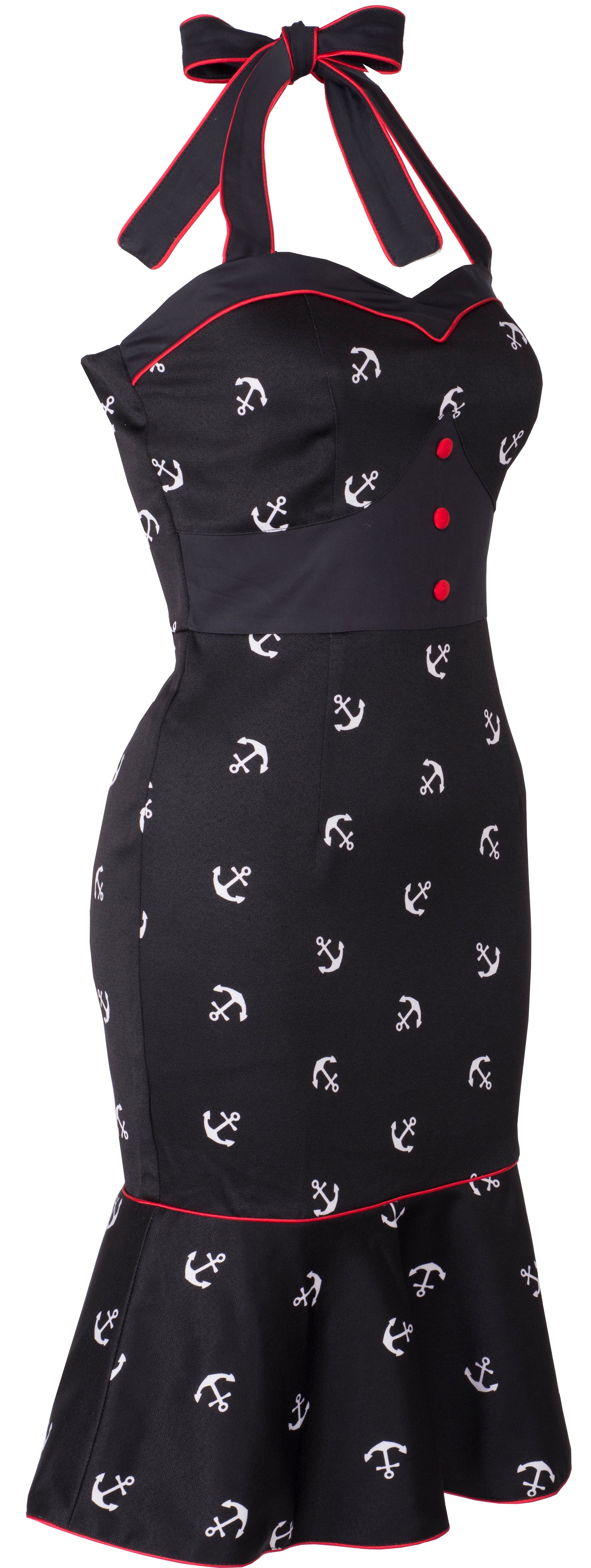 Kuestenluder_KESSY_Vintage_ANKER_Anchor_Neckholder_PENCIL_DRESS_Kleid-3