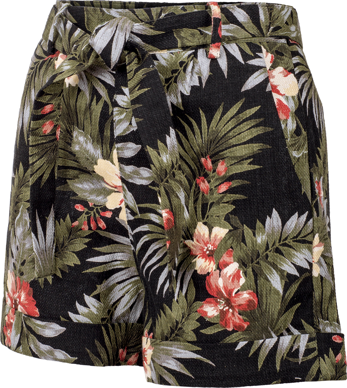 Kuestenluder_KIVELA_Tropical_HIBISKUS_Palm_Leaf_High_Waist_Hose_SHORTS-2Uy7GhZJtXT6uW