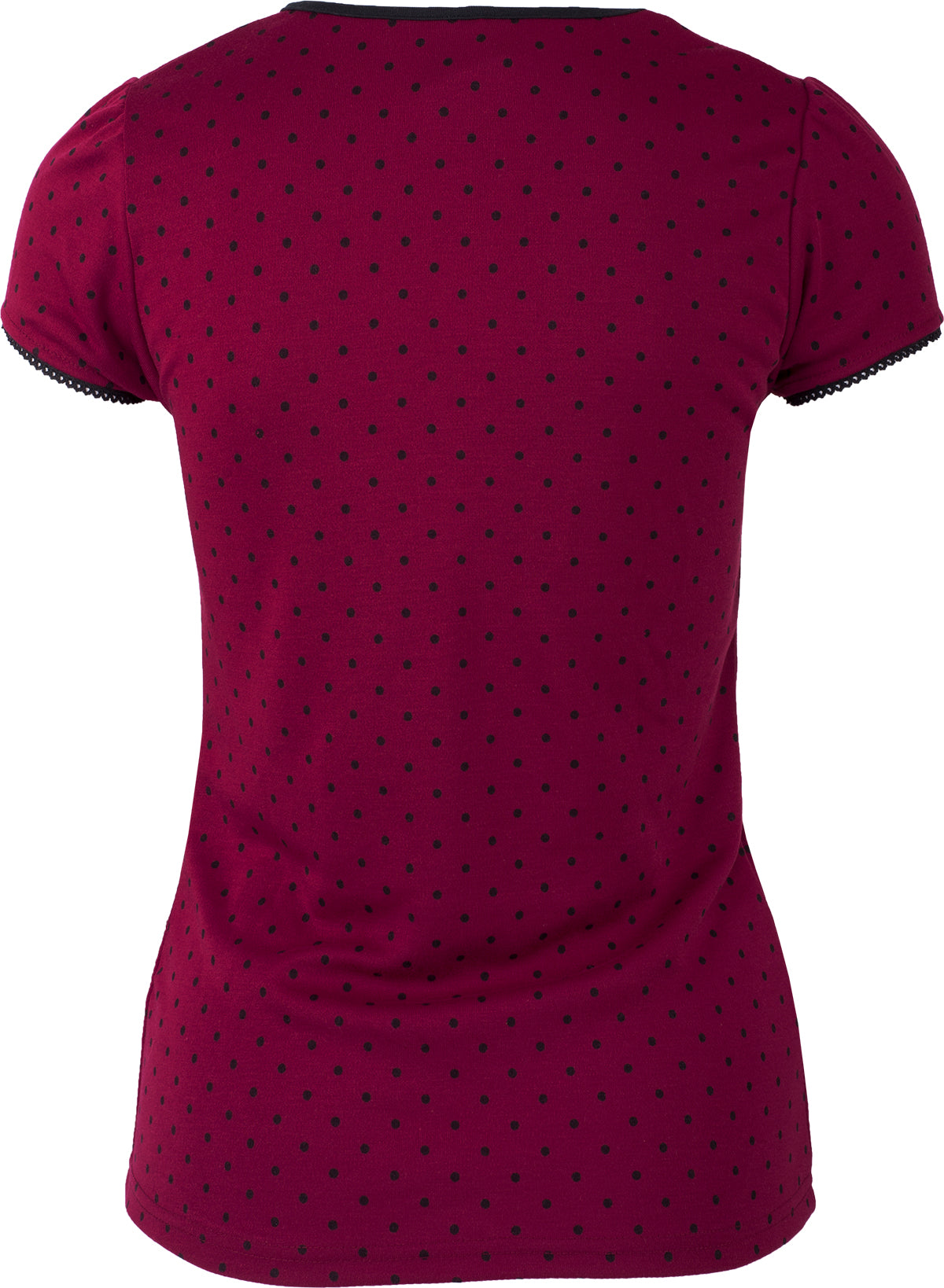 Kuestenluder_LABIEBA_Polka_Dot_PUNKTE_Lace_Kurzarm_SHIRT_Oberteil_Rot-4MbTUmT6jgnsmE