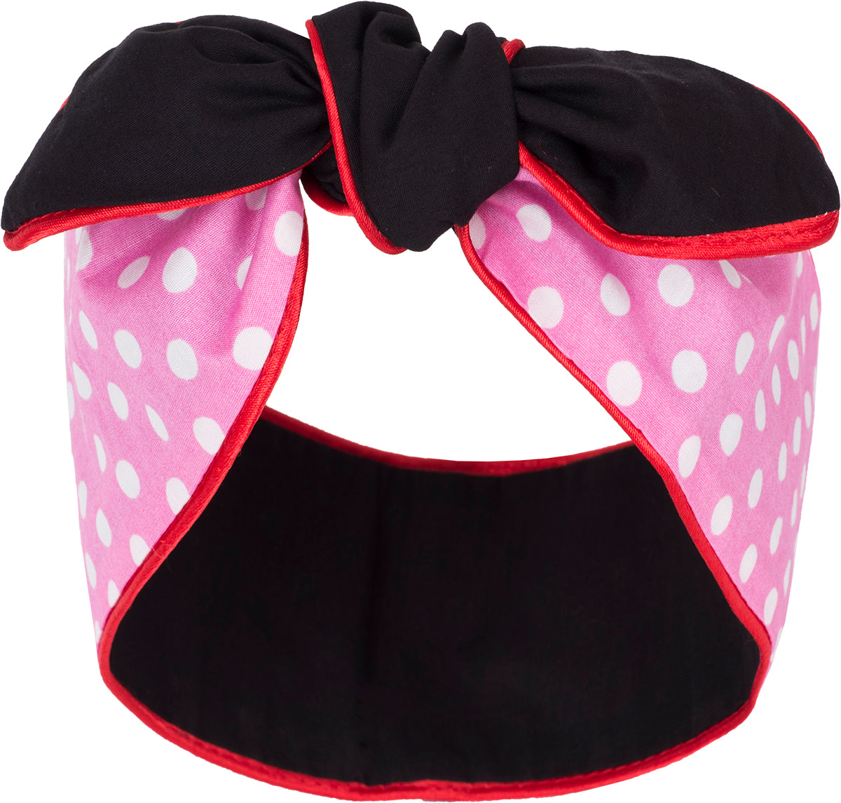 Kuestenluder_LALLY_Polka_Dot_PUNKTE_Plain_Paspel_HAARBAND_Hair_Band-1