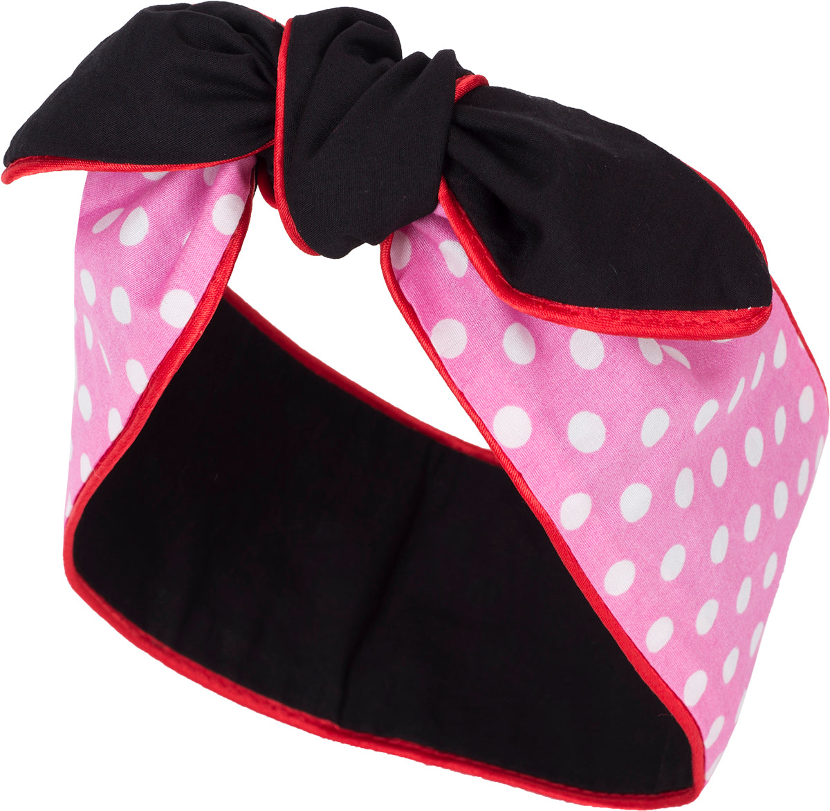Kuestenluder_LALLY_Polka_Dot_PUNKTE_Plain_Paspel_HAARBAND_Hair_Band-2