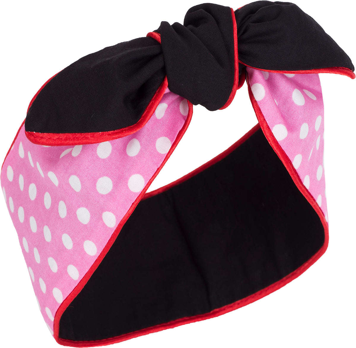 Kuestenluder_LALLY_Polka_Dot_PUNKTE_Plain_Paspel_HAARBAND_Hair_Band-3