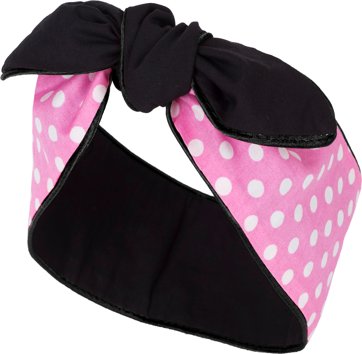 Kuestenluder_LALLY_Polka_Dot_PUNKTE_Plain_Paspel_HAARBAND_Hair_Band-6
