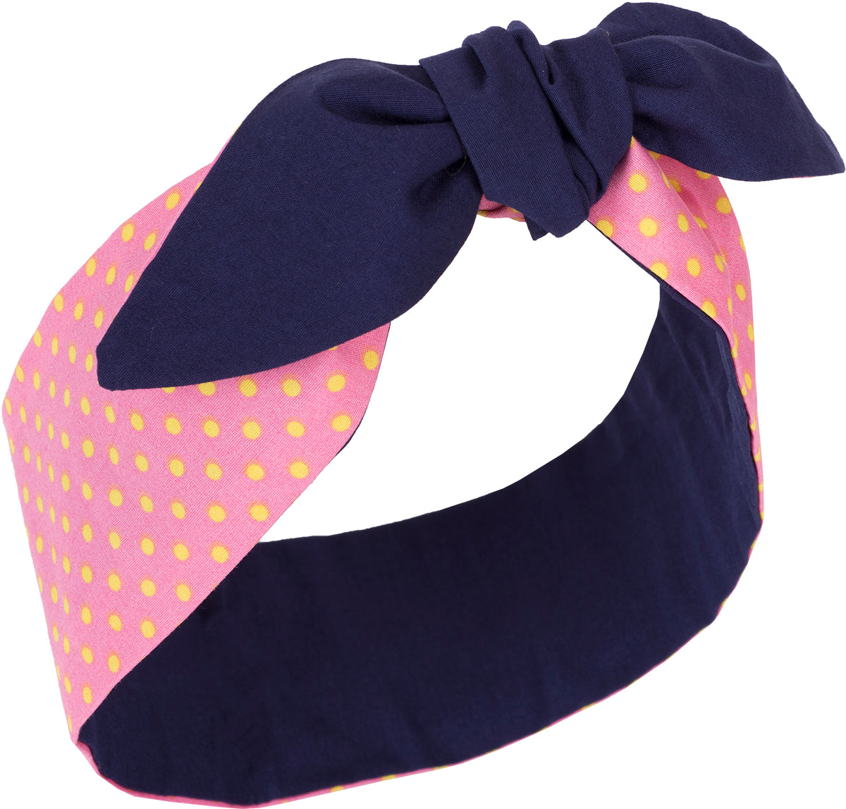 Kuestenluder_LEIVA_Polka_Dot_PUNKTE_Vintage_PLAIN_HAARBAND_Hair_Band-3