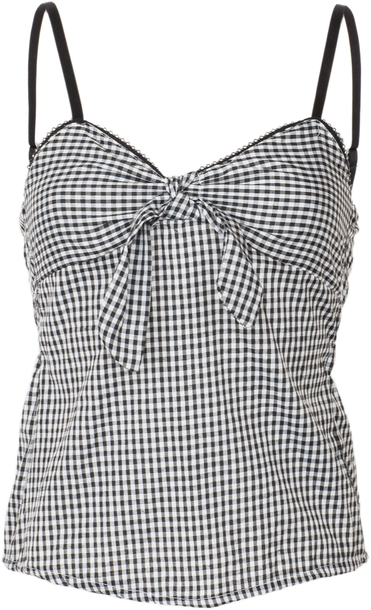 Kuestenluder_LILLY_Scot_50s_PEPITA_Gingham_VINTAGE_Bow_Traeger_TOP-1