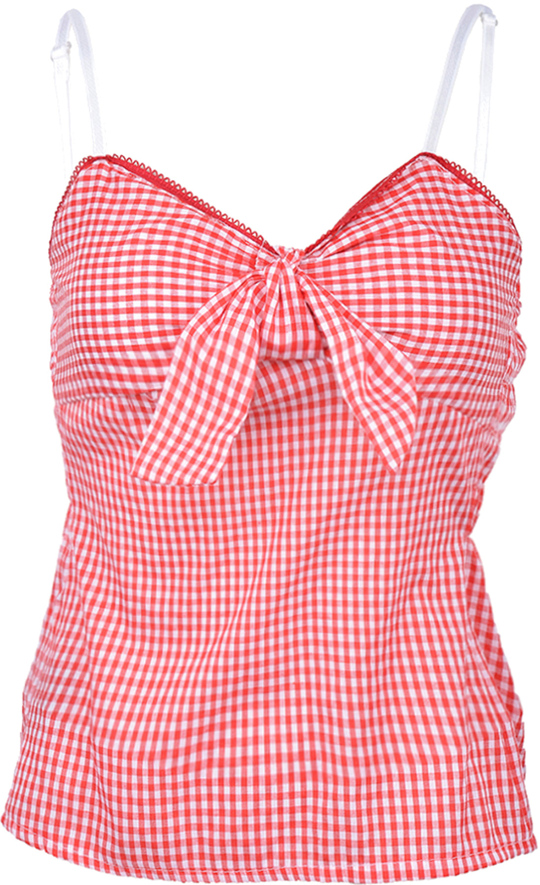 Kuestenluder_LILLY_Scot_50s_PEPITA_Vintage_Bow_Traeger_TOP_-_Rot_killer_irscheIJR29CL1K2MEJ