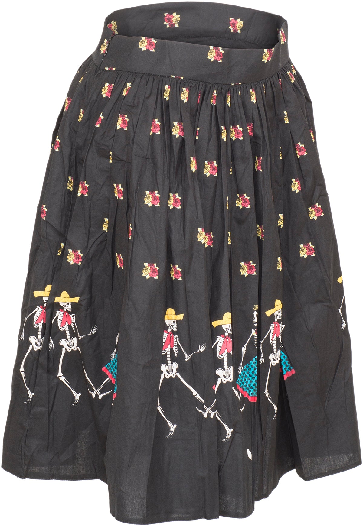 Kuestenluder_LIORA_Mexican_Folklore_SKELETON_Skelet_Rosen_Swing_Skirt_ROCK-3n1JSUkQTevt5j