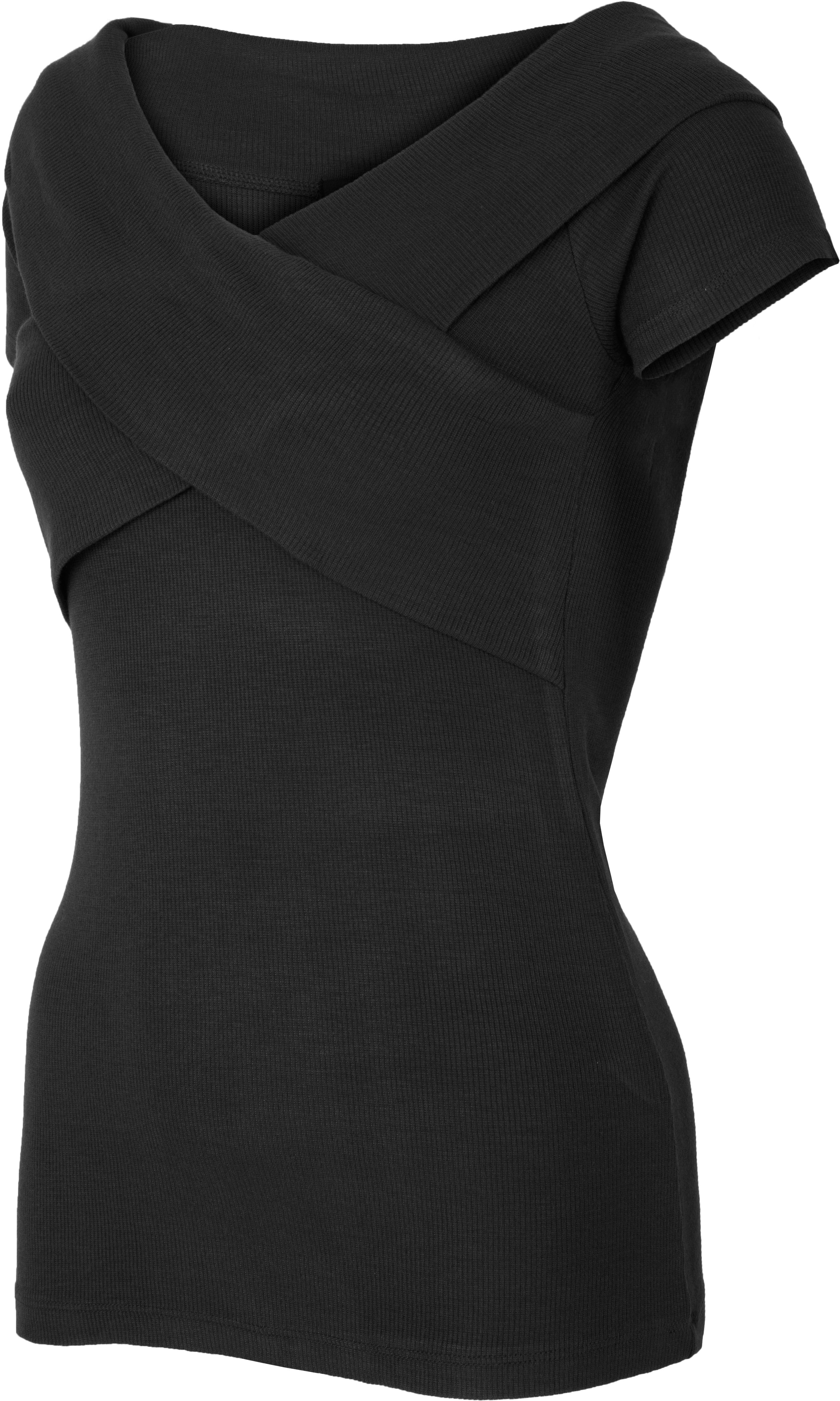 Kuestenluder_LUZIE_Vintage_WRAP_Rippstrick_KURZARM_Shirt_Oberteil_Schwarz-2rmpnuifUJUVQ2