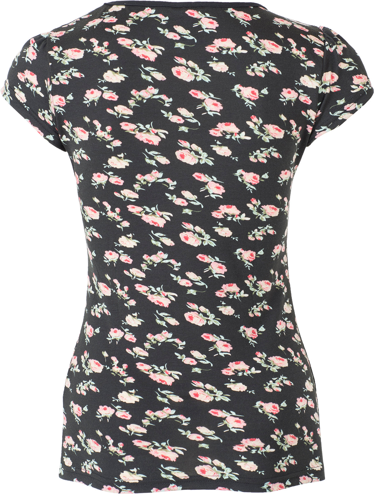 Kuestenluder_LYNNA_Vintage_ROSES_Mesh_DOTS_Bow_Oberteil_Kurzarm_SHIRT_-3